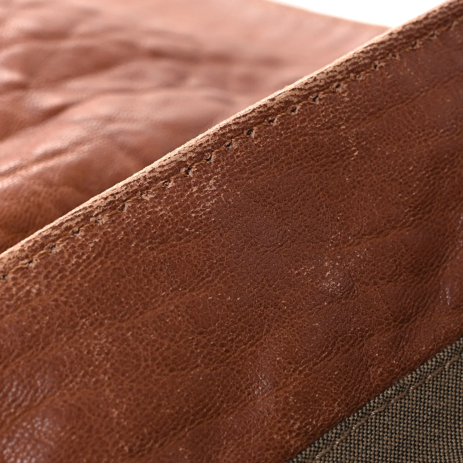 Crinkled Lambskin Mia Shoulder Flap Camel - Image 12