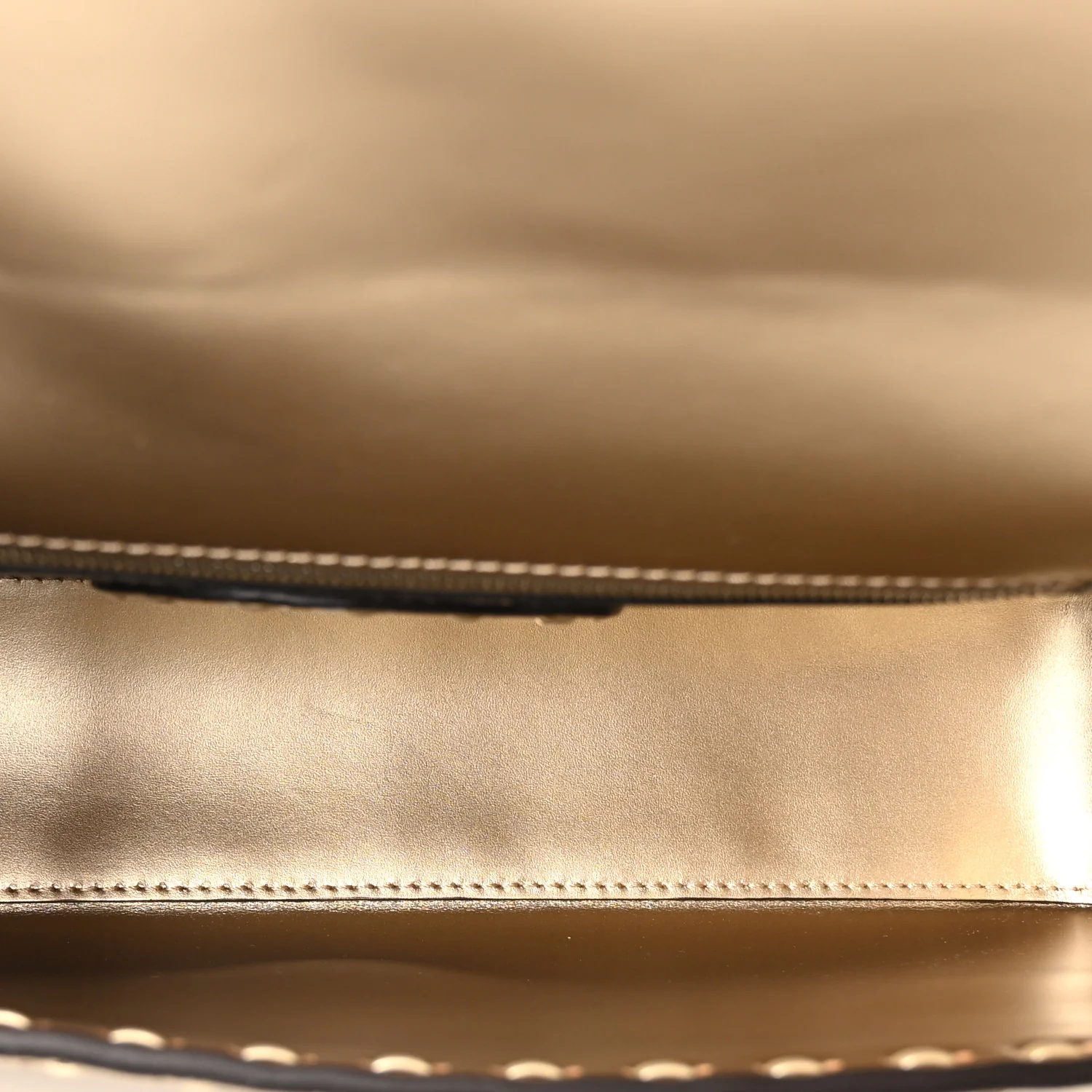 Cuoio Roma Sellerissima Nappa Sintetica Tape Stitch Baguette Platino - Image 5