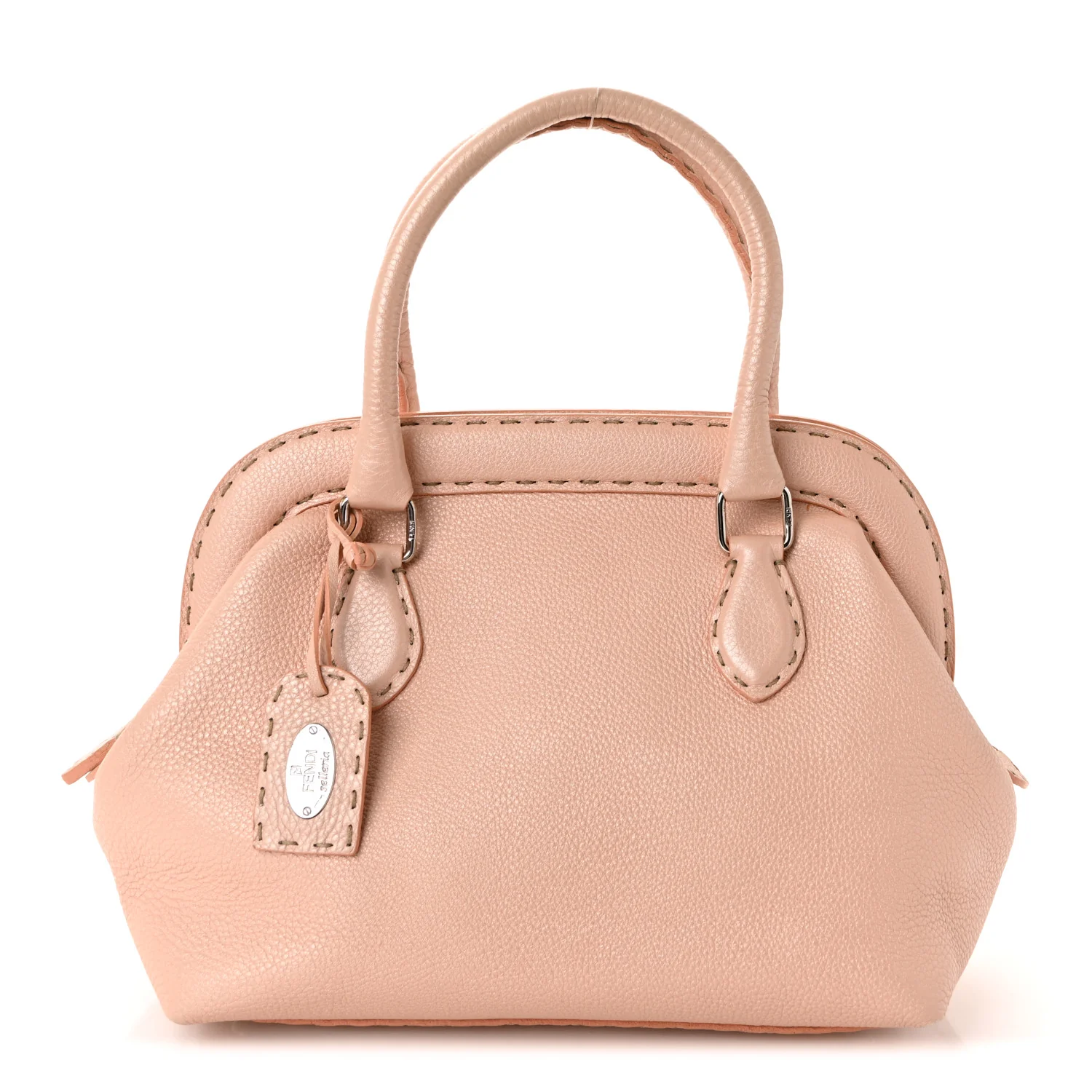 Cuoio Romano Selleria Adele 1328 Bag Bois de Rose