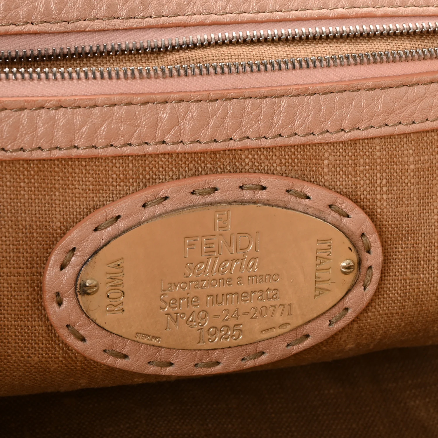 Cuoio Romano Selleria Adele 1328 Bag Bois de Rose - Image 6