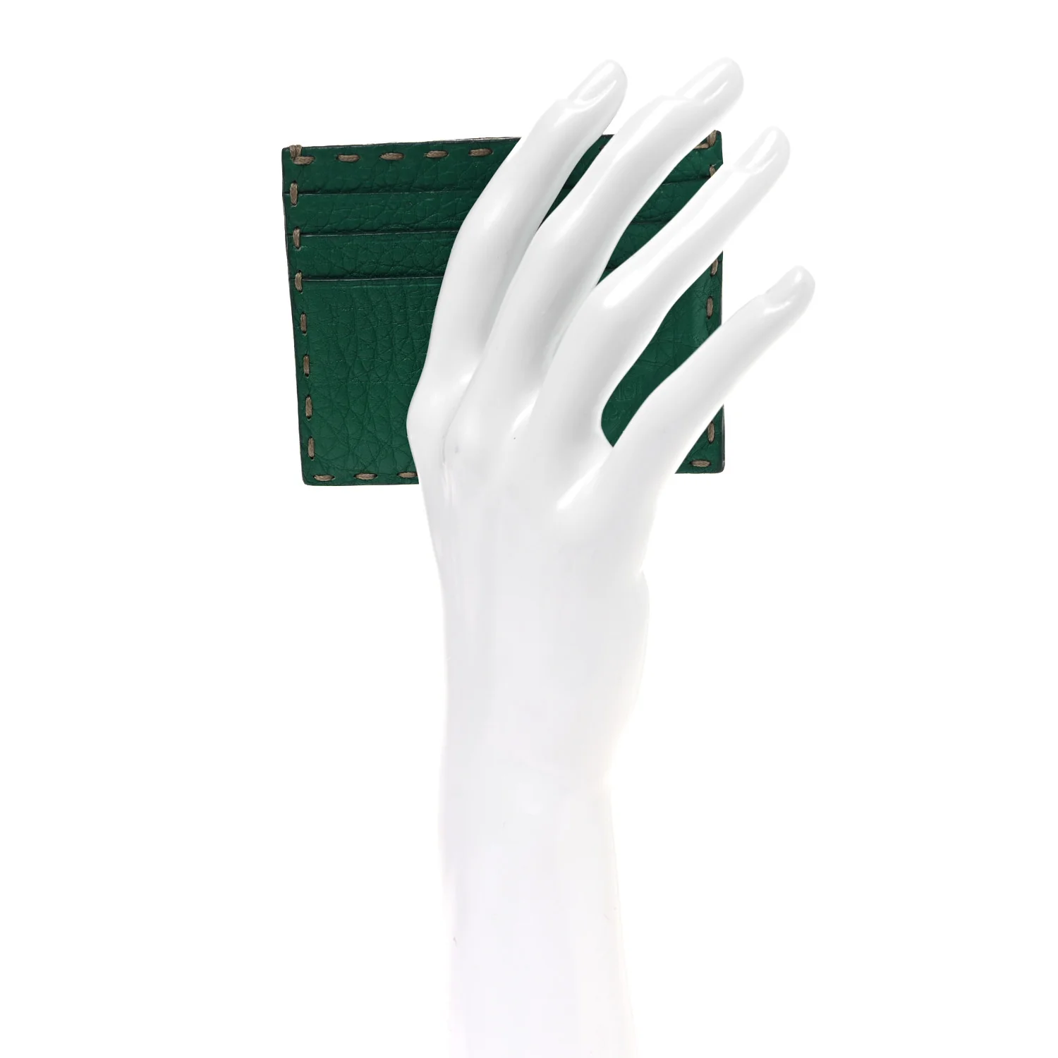 Cuoio Romano Selleria Card Holder Green - Image 2