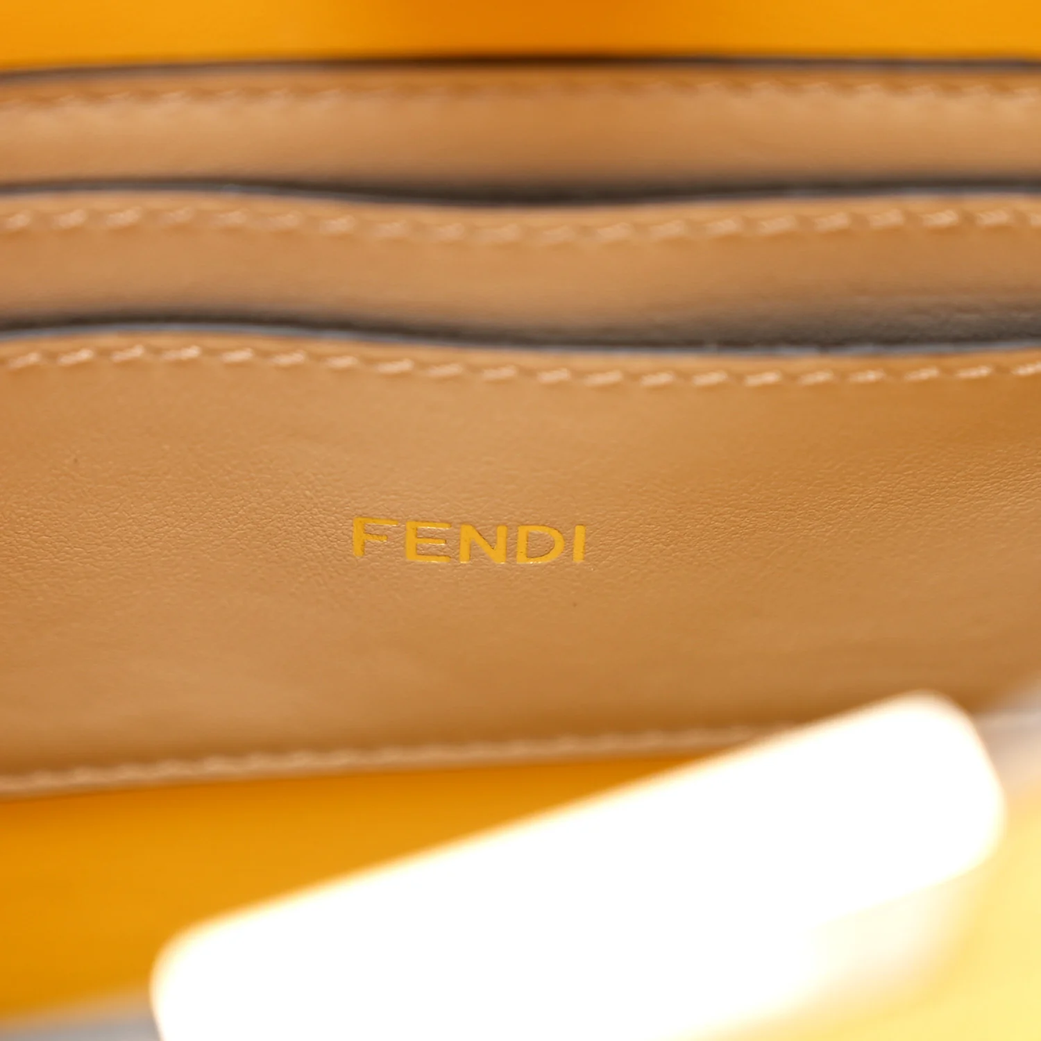 Cuoio Romano Vitello Cover Bi-Color Peekaboo I See U X Cross Satchel Sunflower Pietra Mimosa - Image 13