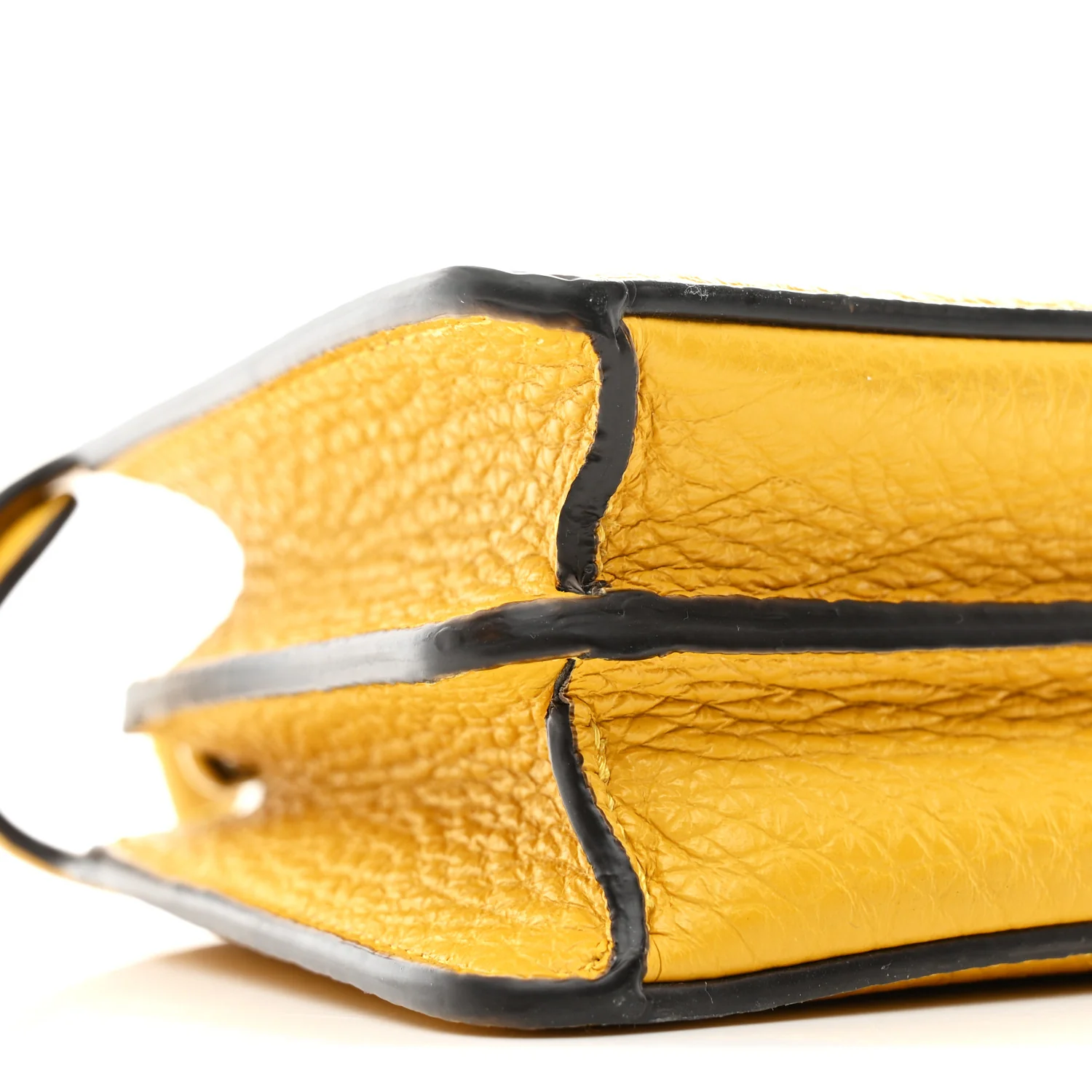 Cuoio Romano Vitello Cover Bi-Color Peekaboo I See U X Cross Satchel Sunflower Pietra Mimosa - Image 20