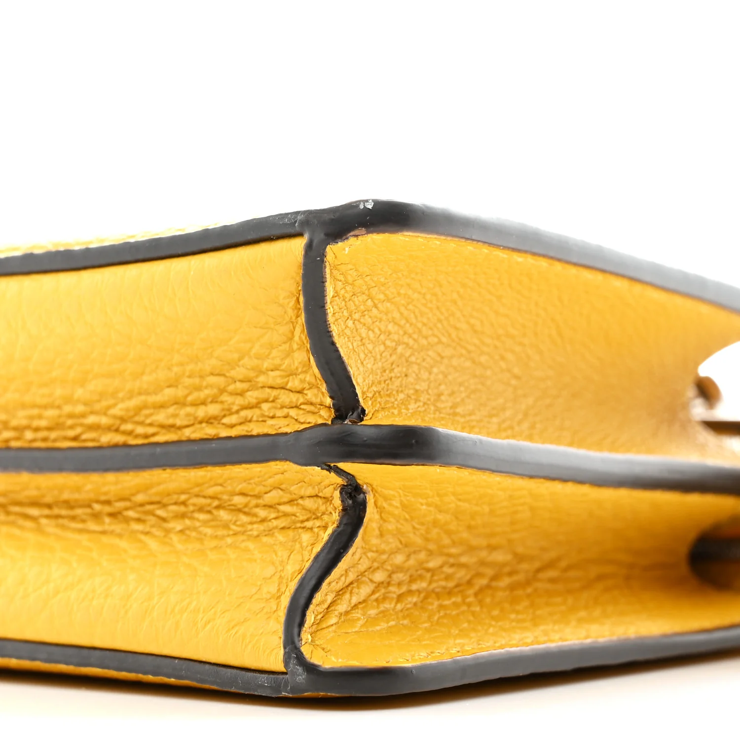 Cuoio Romano Vitello Cover Bi-Color Peekaboo I See U X Cross Satchel Sunflower Pietra Mimosa - Image 22