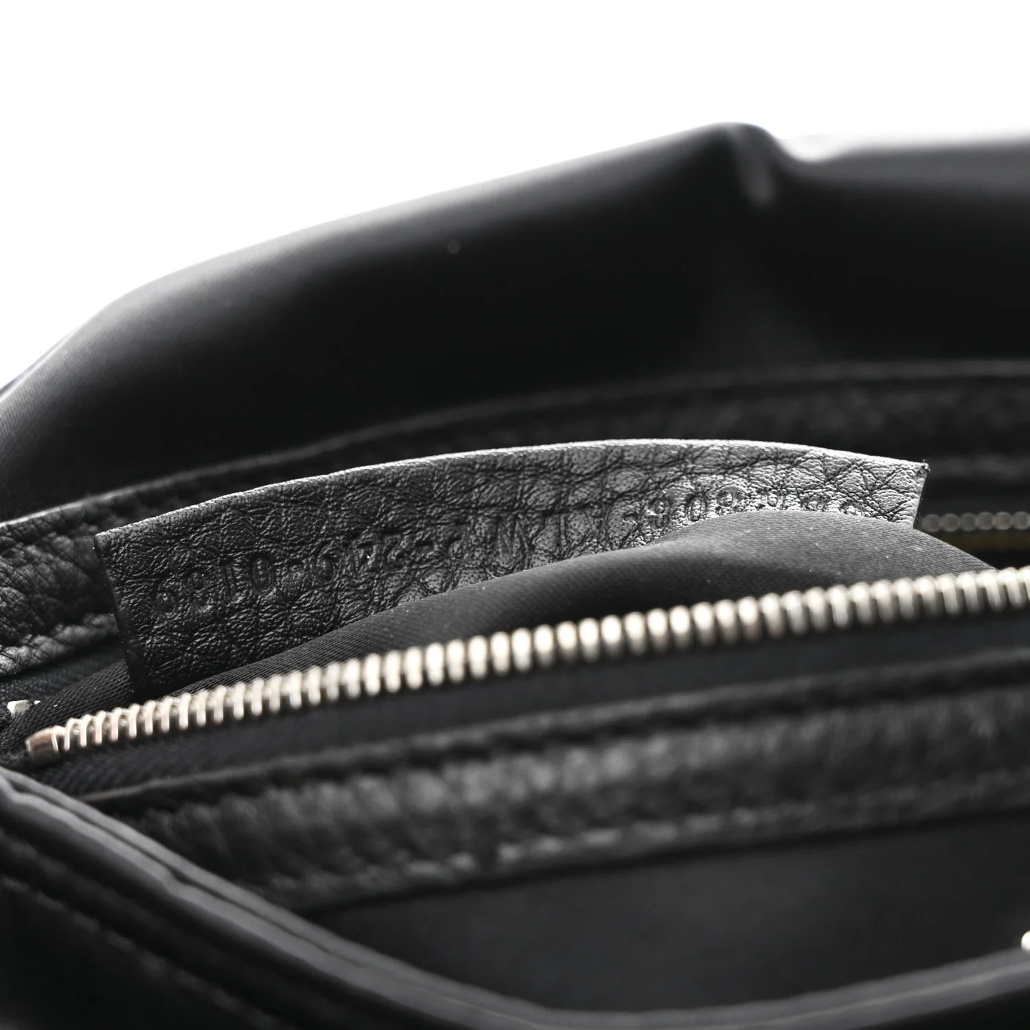 Econyl Cuoio Romano Multipocket Baguette Black - Image 7