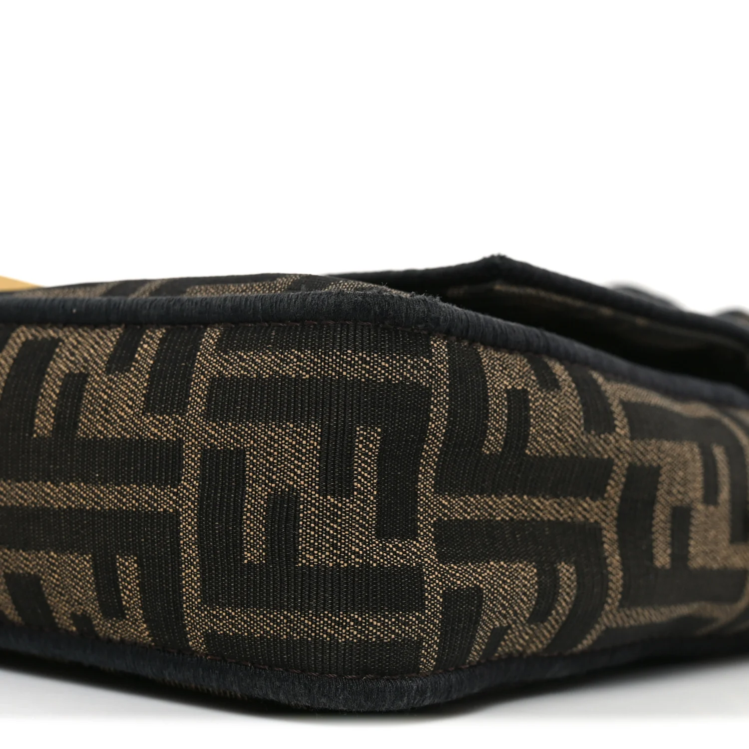 Fabric Jacquard FF 1974 Medium Baguette Tobacco Moro Black - Image 10