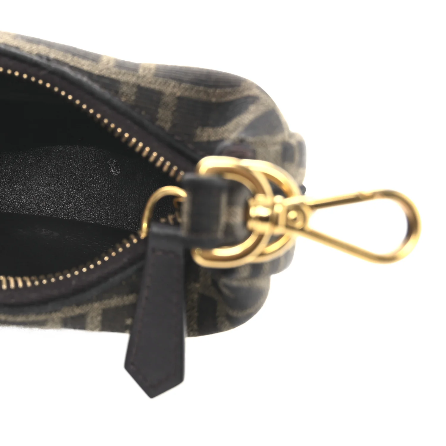 Fabric Jacquard FF 1974 Nano Fendigraphy Hobo Charm Tobacco Moro - Image 5