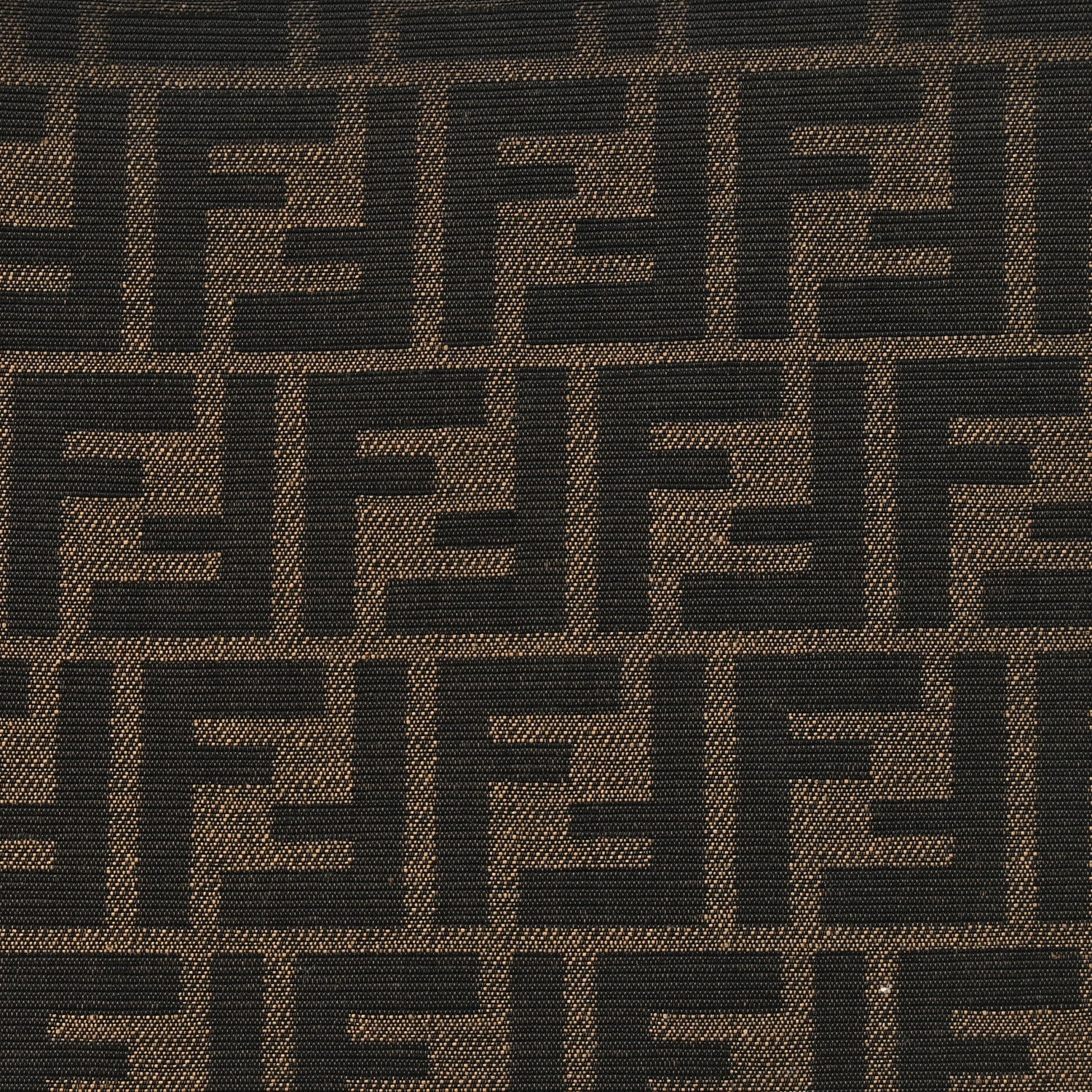 FF Vitello King Jacquard 1974 Medium Peekaboo I SEE U Satchel Brown - Image 9