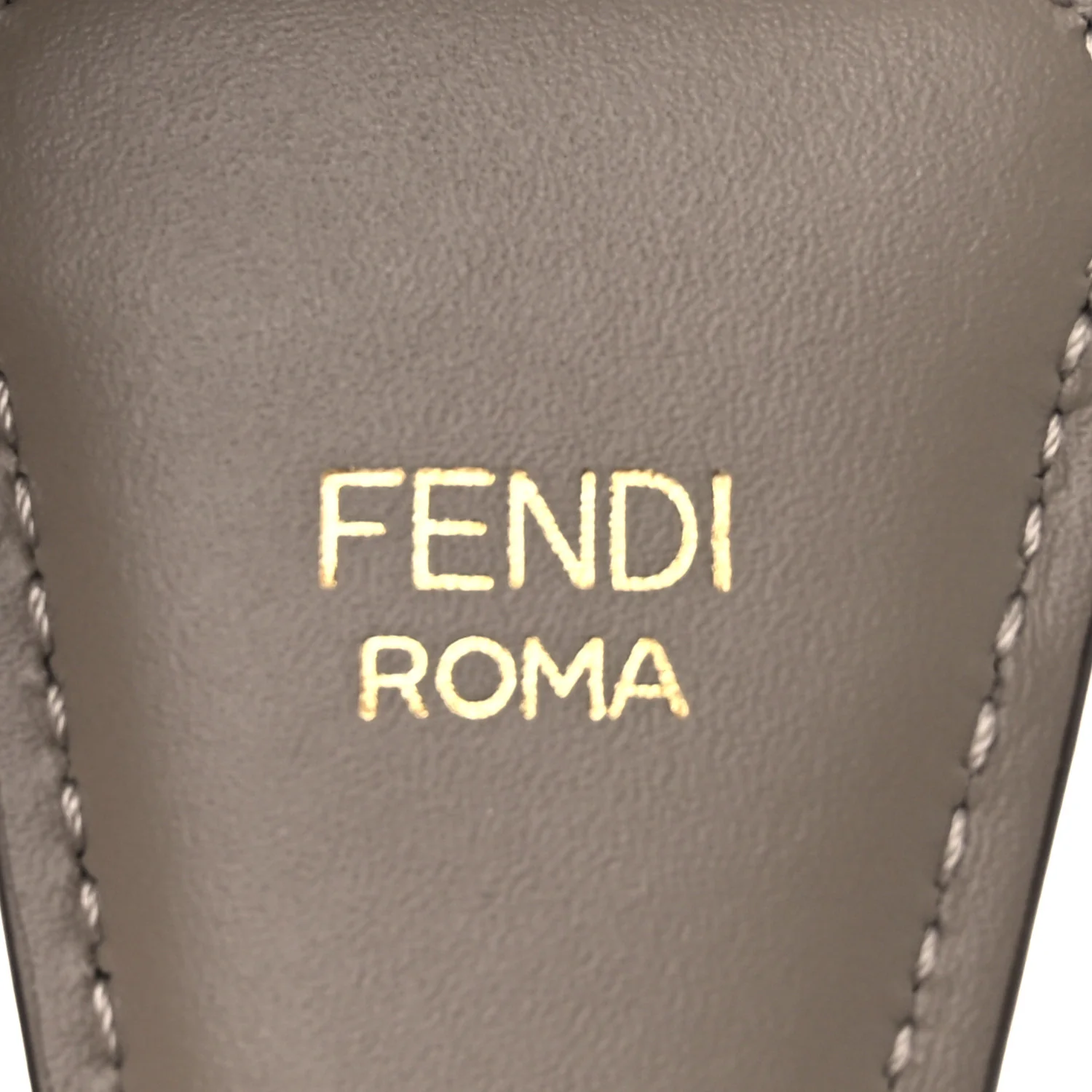 Jacquard Ribbon Vitello King FF Bi-Color Intreccio Adjustable Strap You Grey Multicolor - Image 3