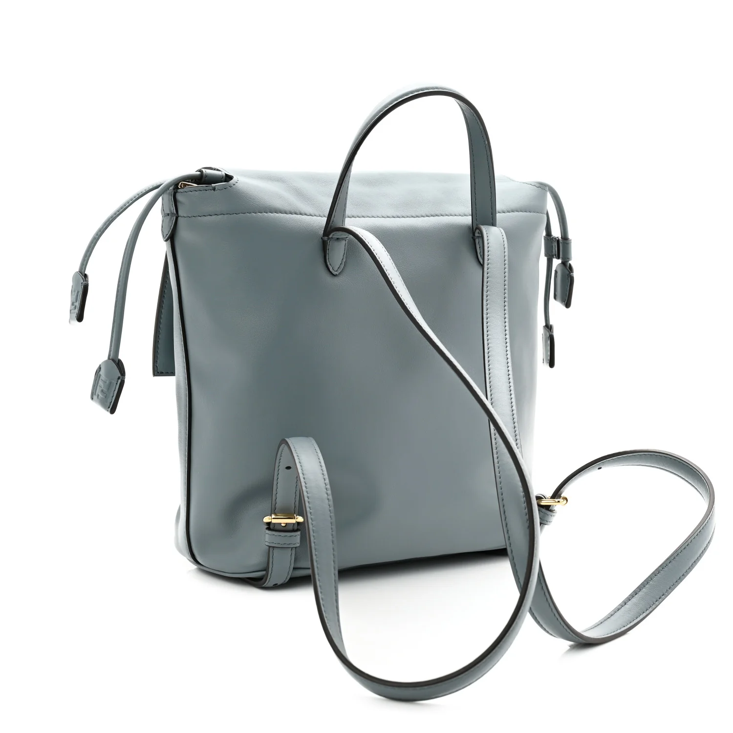 Mercury Calfskin Backpack Light Blue - Image 3