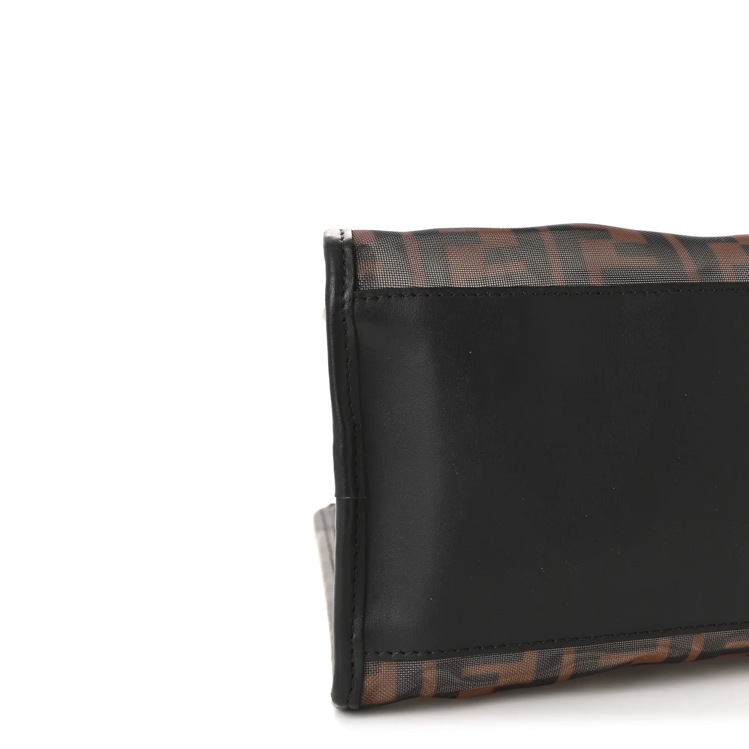 Mesh Vitello Century FF 1974 Medium Peekaboo Defender Cover Marrone Black Ebano - Image 9