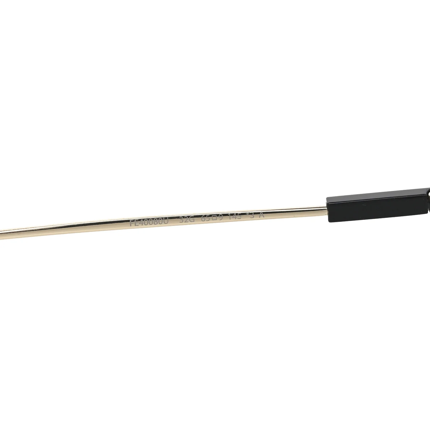 Metal Aviator Sunglasses FE40080U Gold - Image 6
