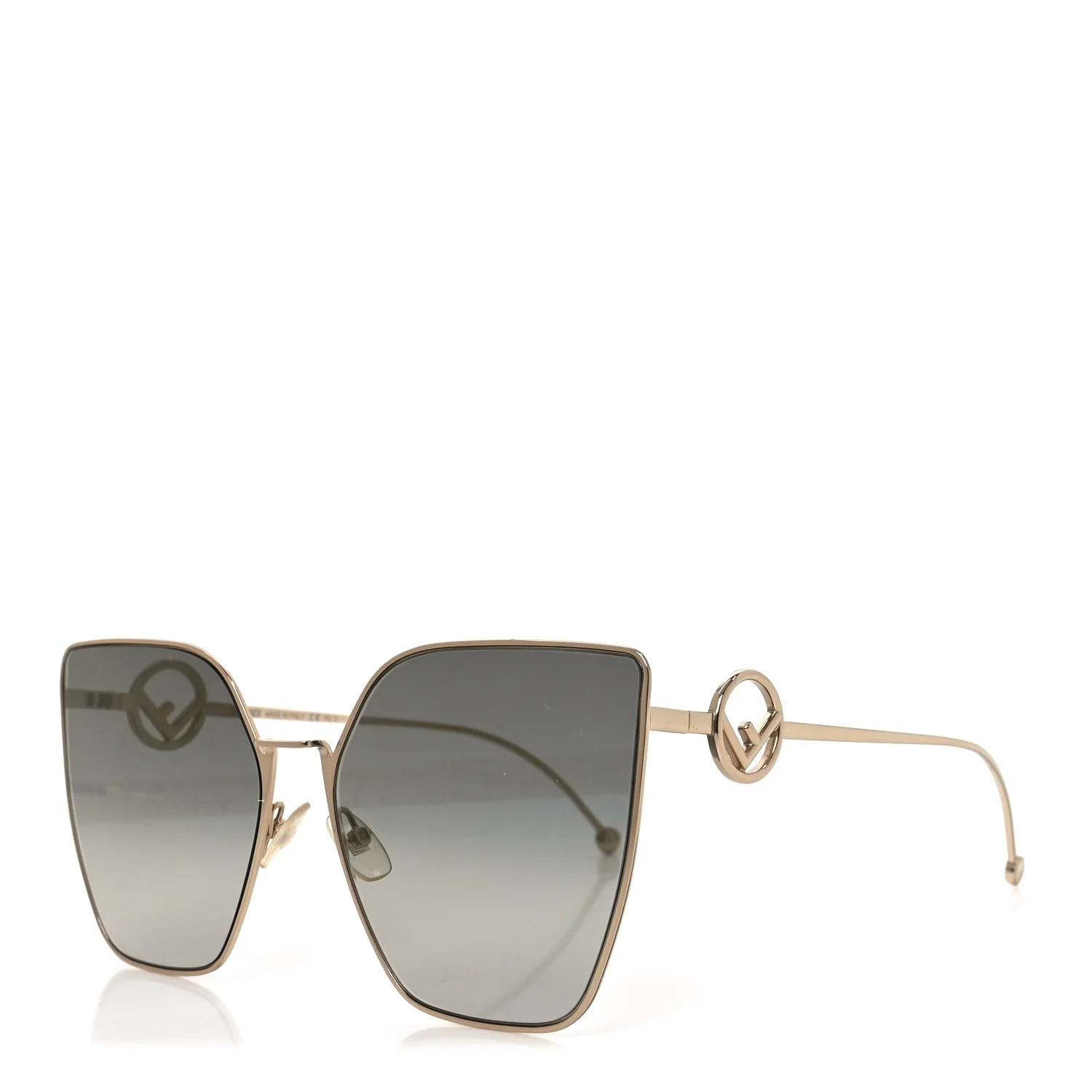 Metal F is Fendi Sunglasses FF 0323/S Gold