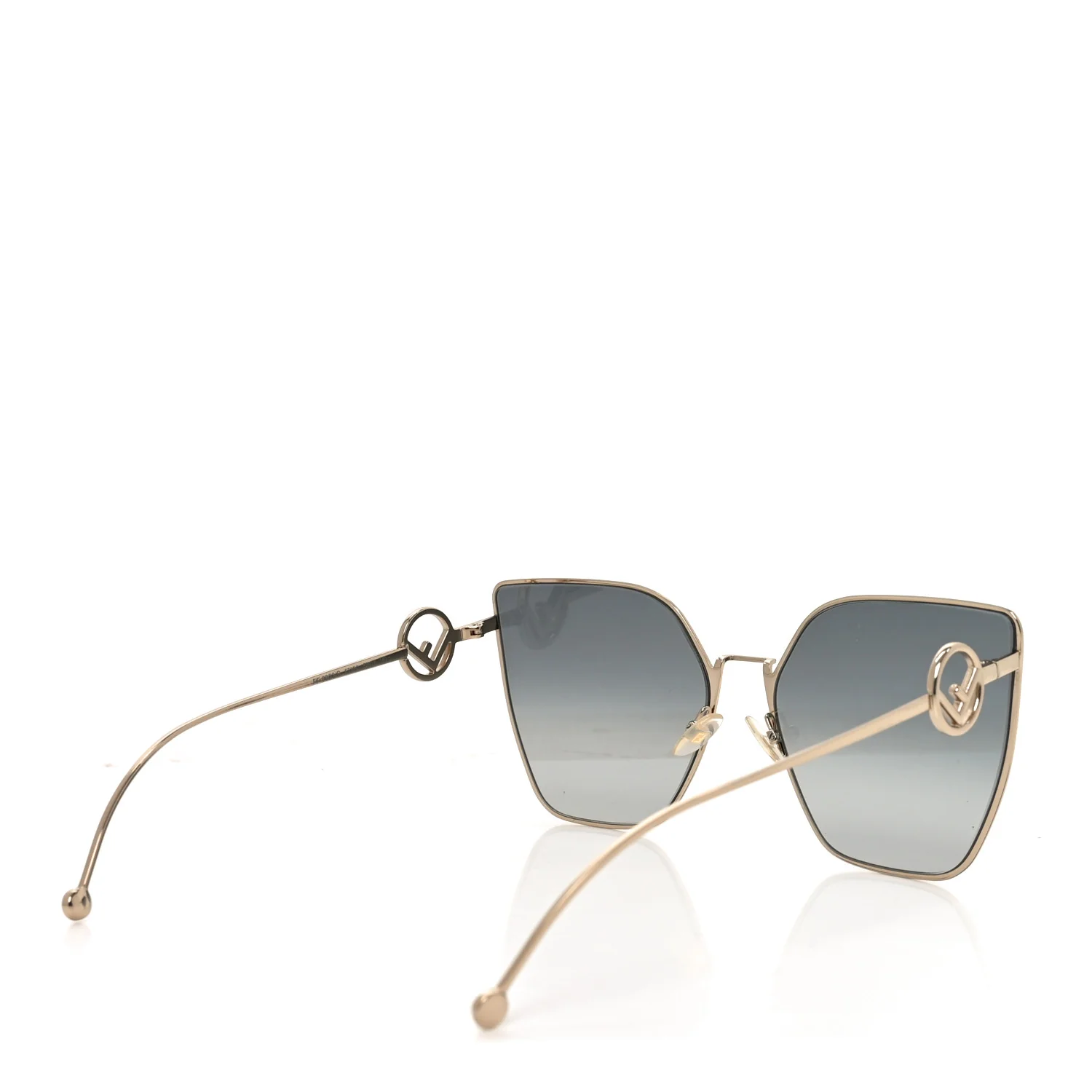 Metal F is Fendi Sunglasses FF 0323/S Gold - Image 4
