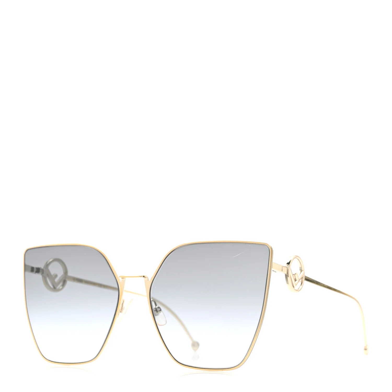 Metal F is Fendi Sunglasses FF 0323/S Gold