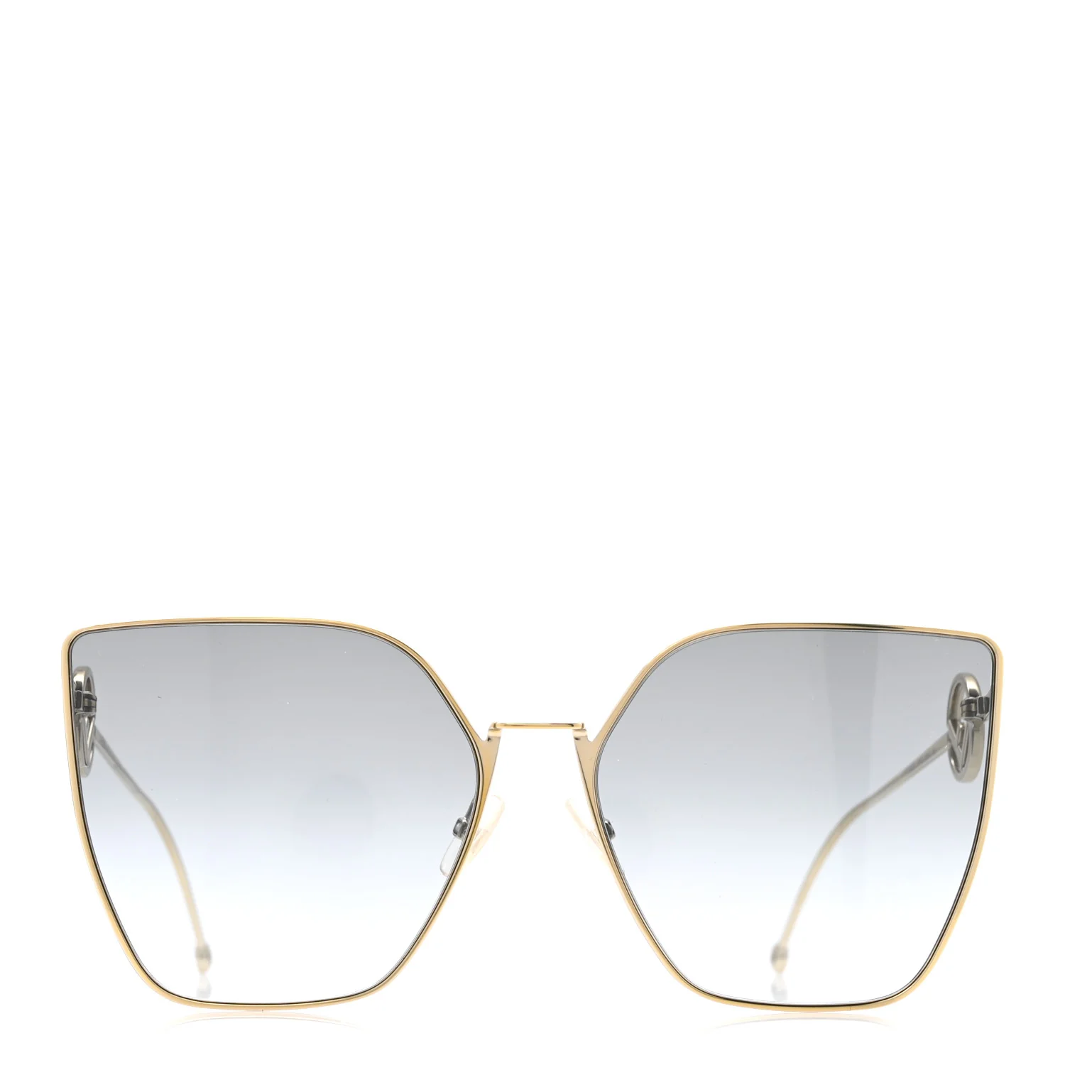 Metal F is Fendi Sunglasses FF 0323/S Gold - Image 2