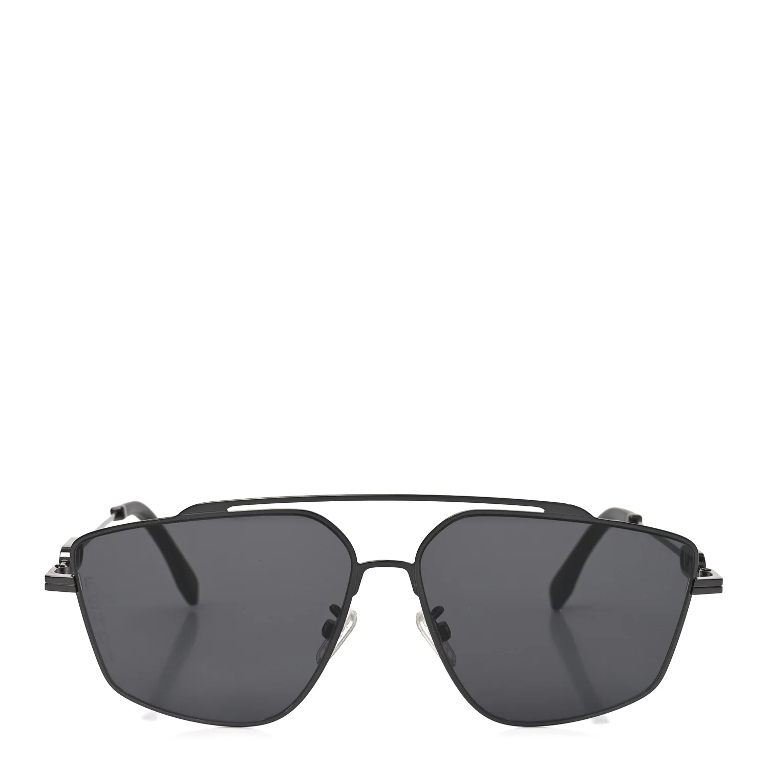 Metal Fendi O'lock Sunglasses FE40079U Black - Image 2