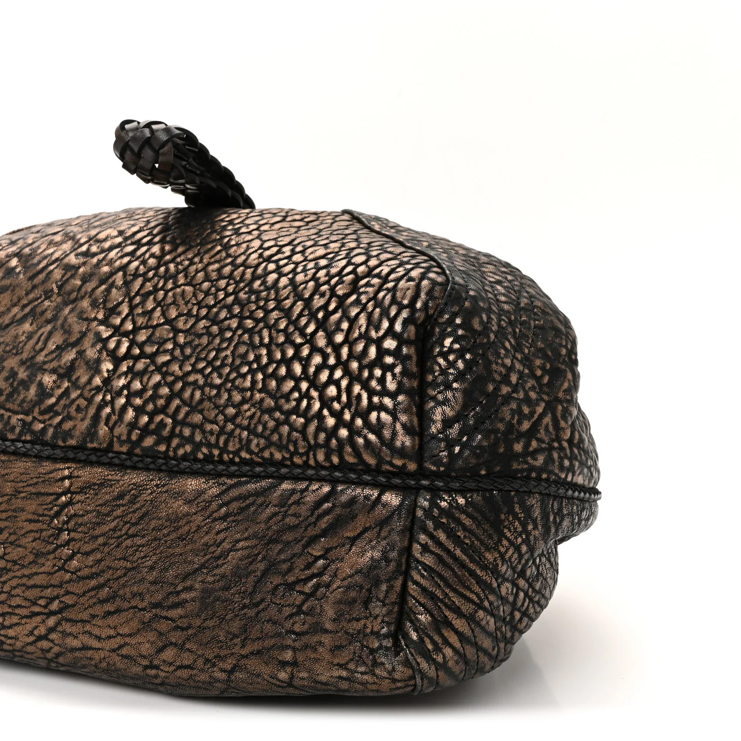 Metallic Nappa Small Spy Bronze Black - Image 17