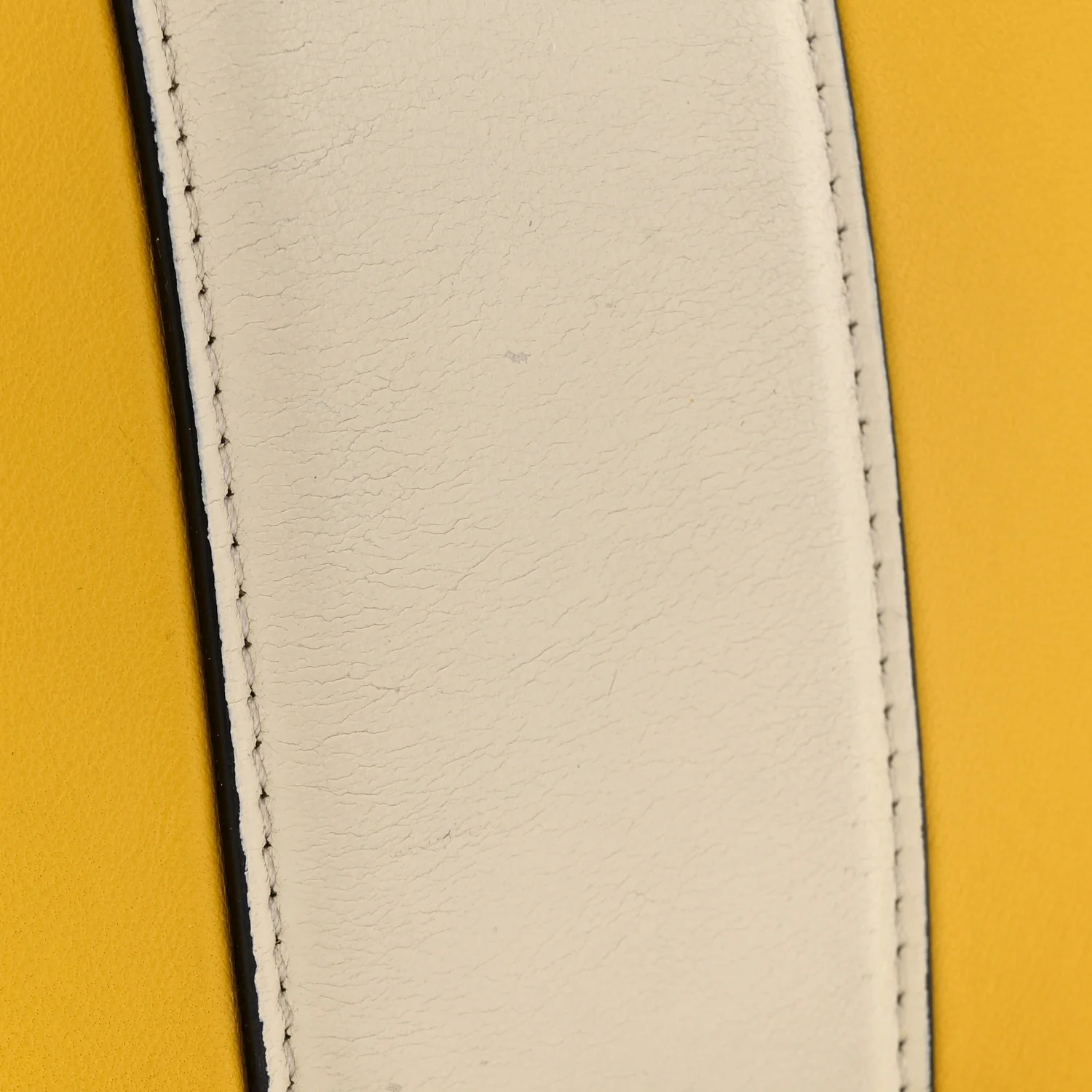 Nappa Apolo Bi-Color Mini Chain Baguette Limone White Ice - Image 15