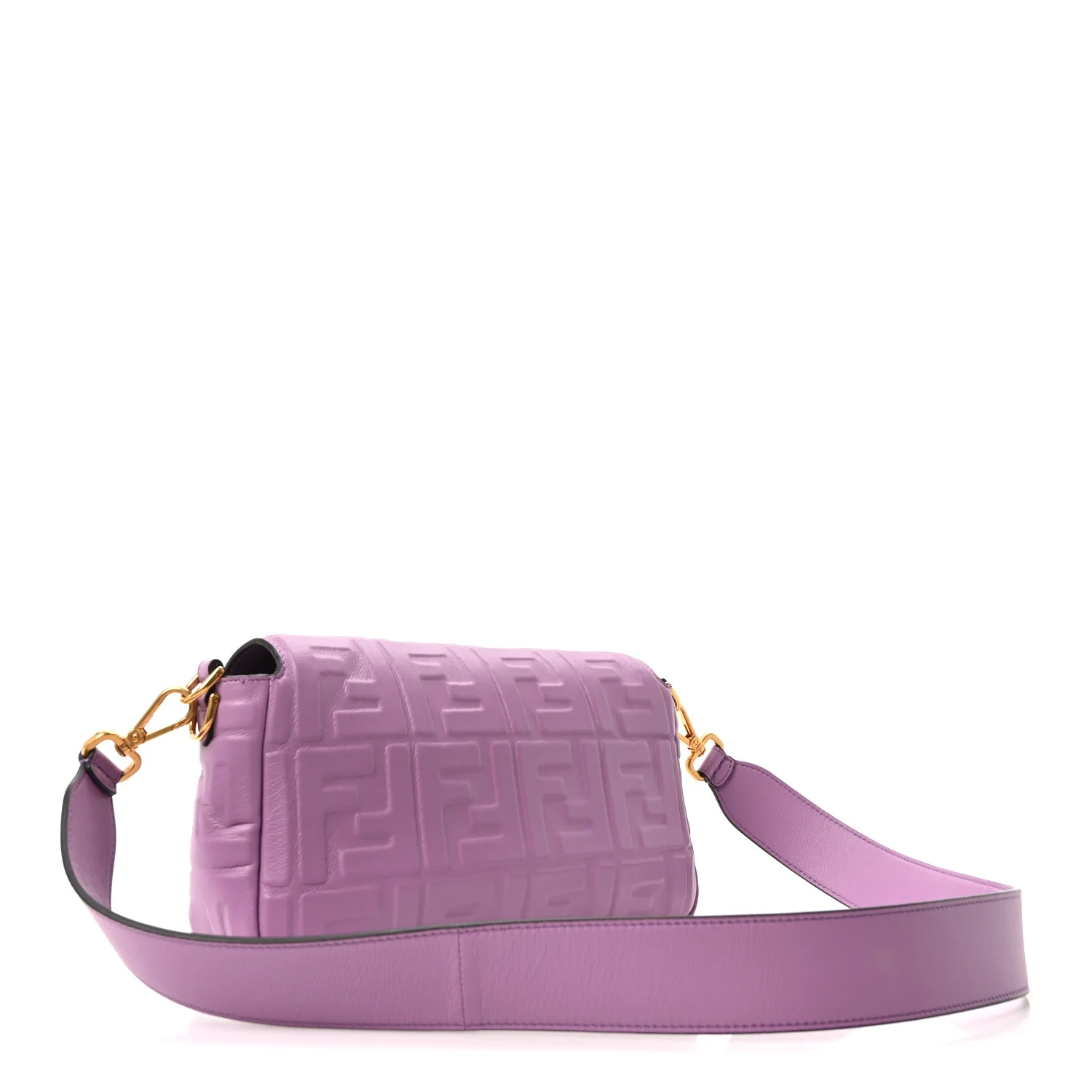 Nappa FF 1974 Embossed Baguette Agapanto - Image 3