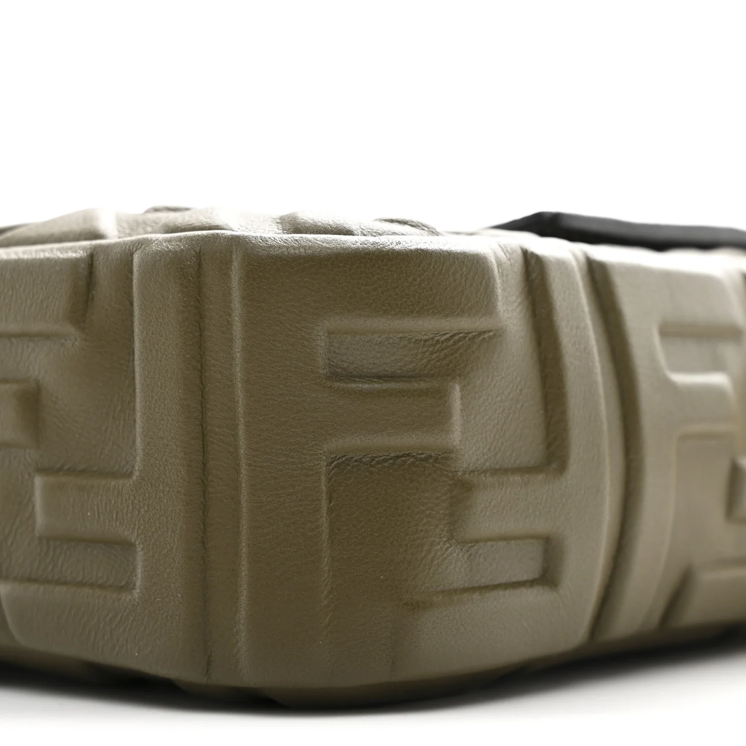 Nappa FF 1974 Embossed Baguette Avocado - Image 10