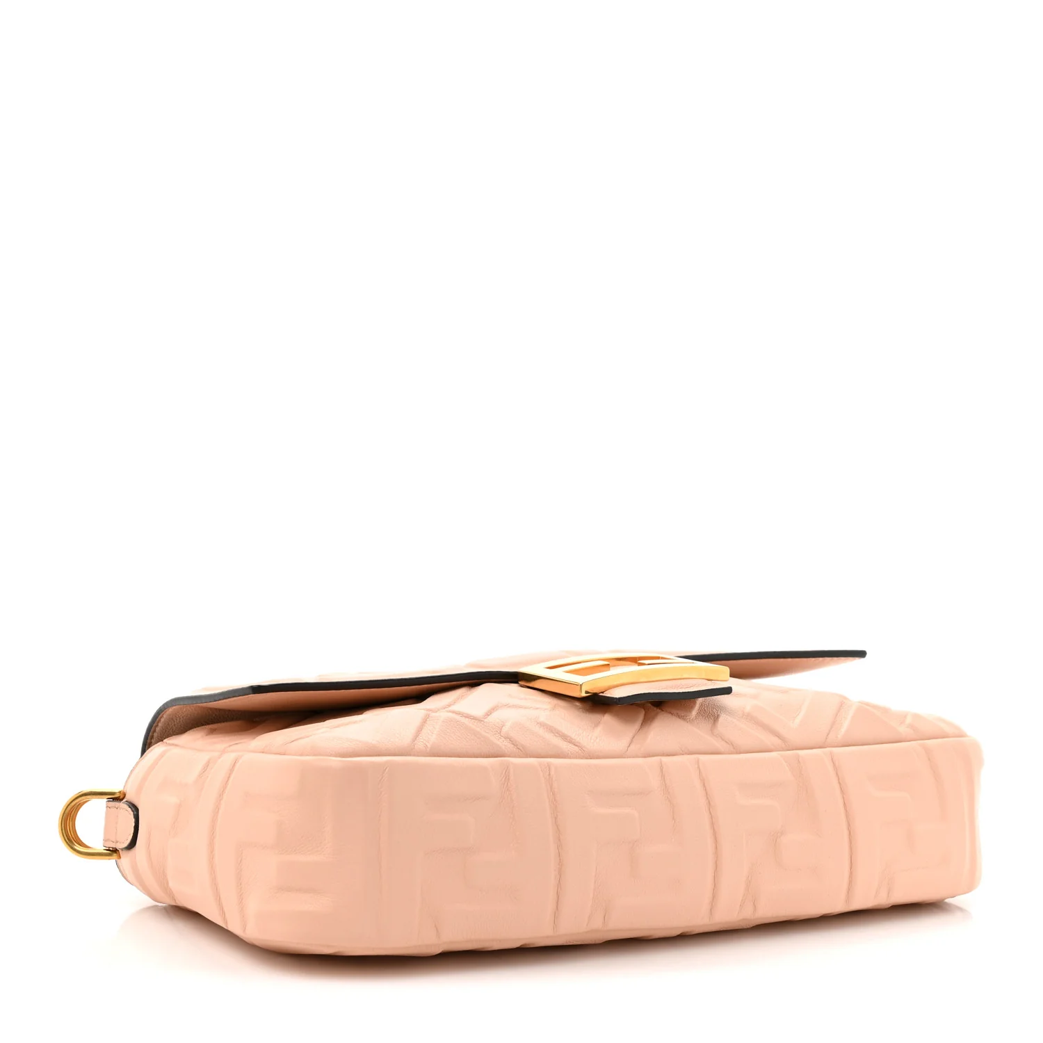 Nappa FF 1974 Embossed Baguette Baby Pink - Image 4