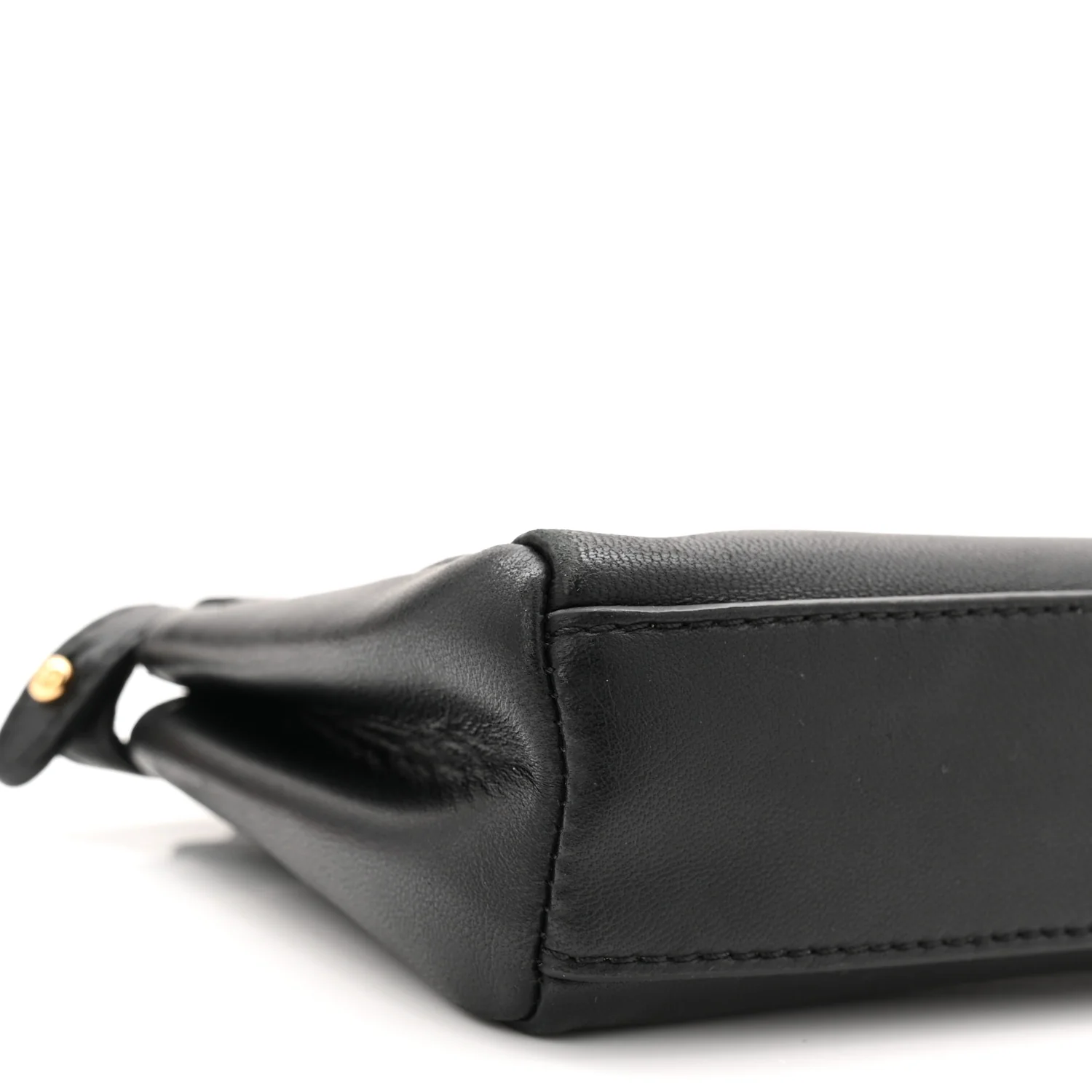 Nappa Micro Peekaboo Iconic Satchel Black - Image 9