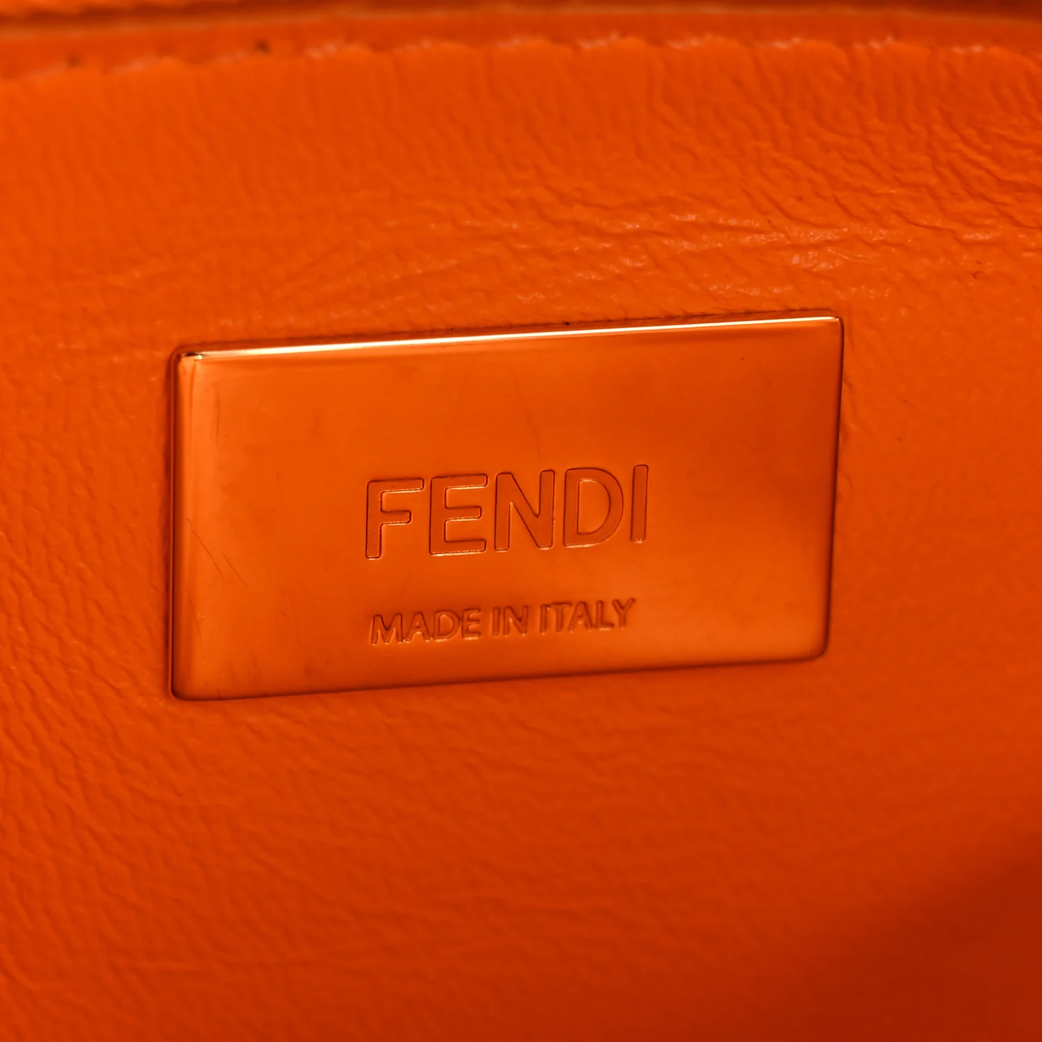 Nappa Mini Peekaboo Iconic Satchel Clementine - Image 6