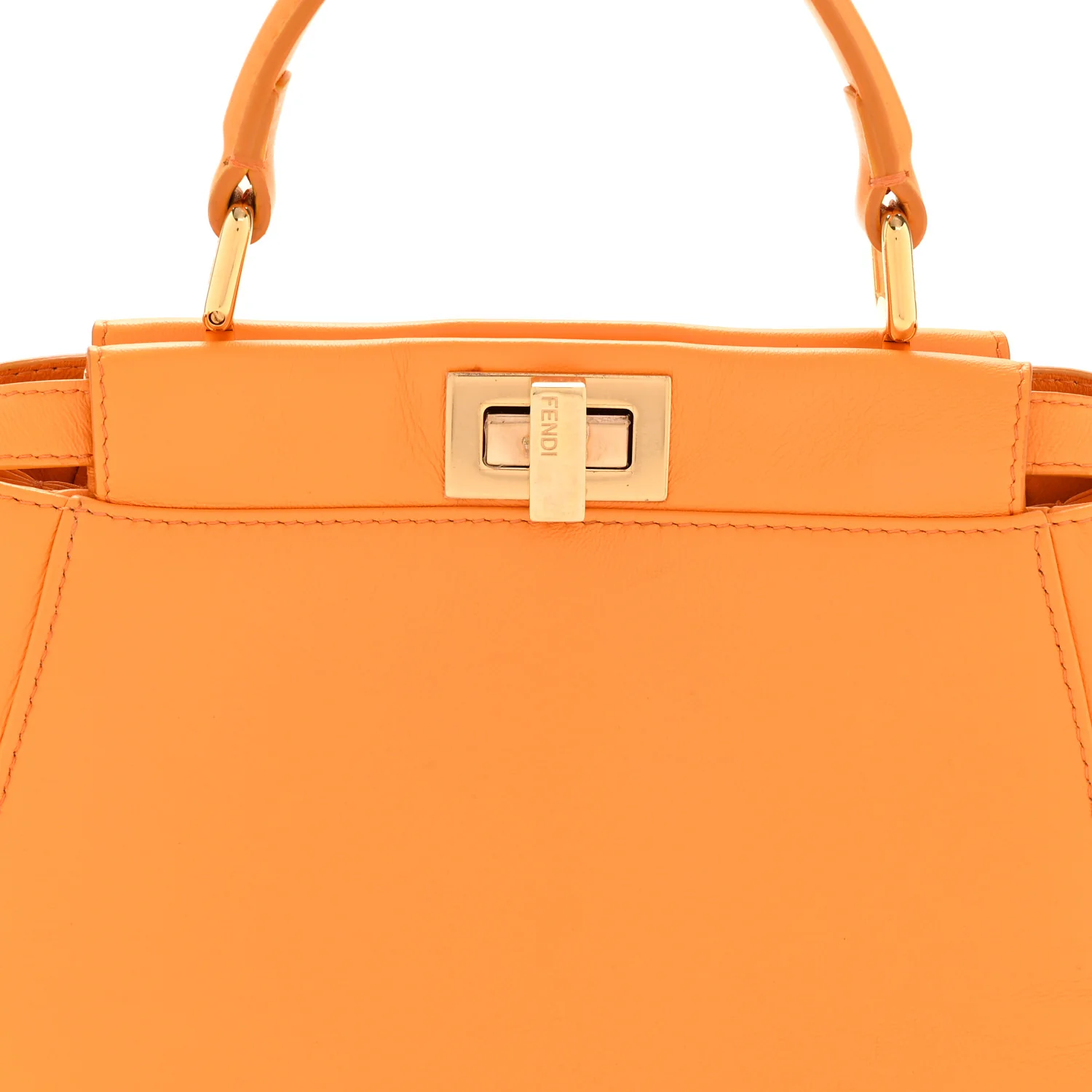 Nappa Mini Peekaboo Iconic Satchel Clementine - Image 8