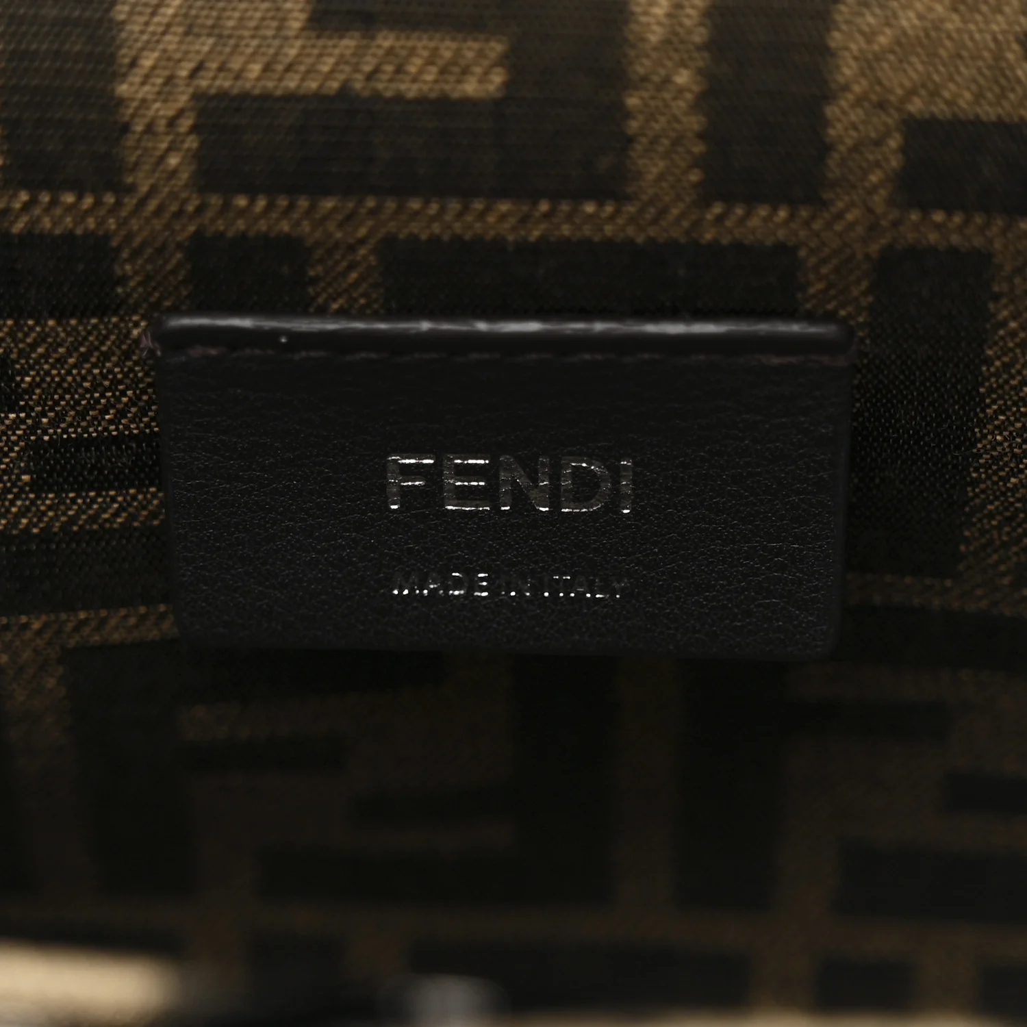 Nappa Suede Striped Inlay Small Fendi First Multicolor - Image 6