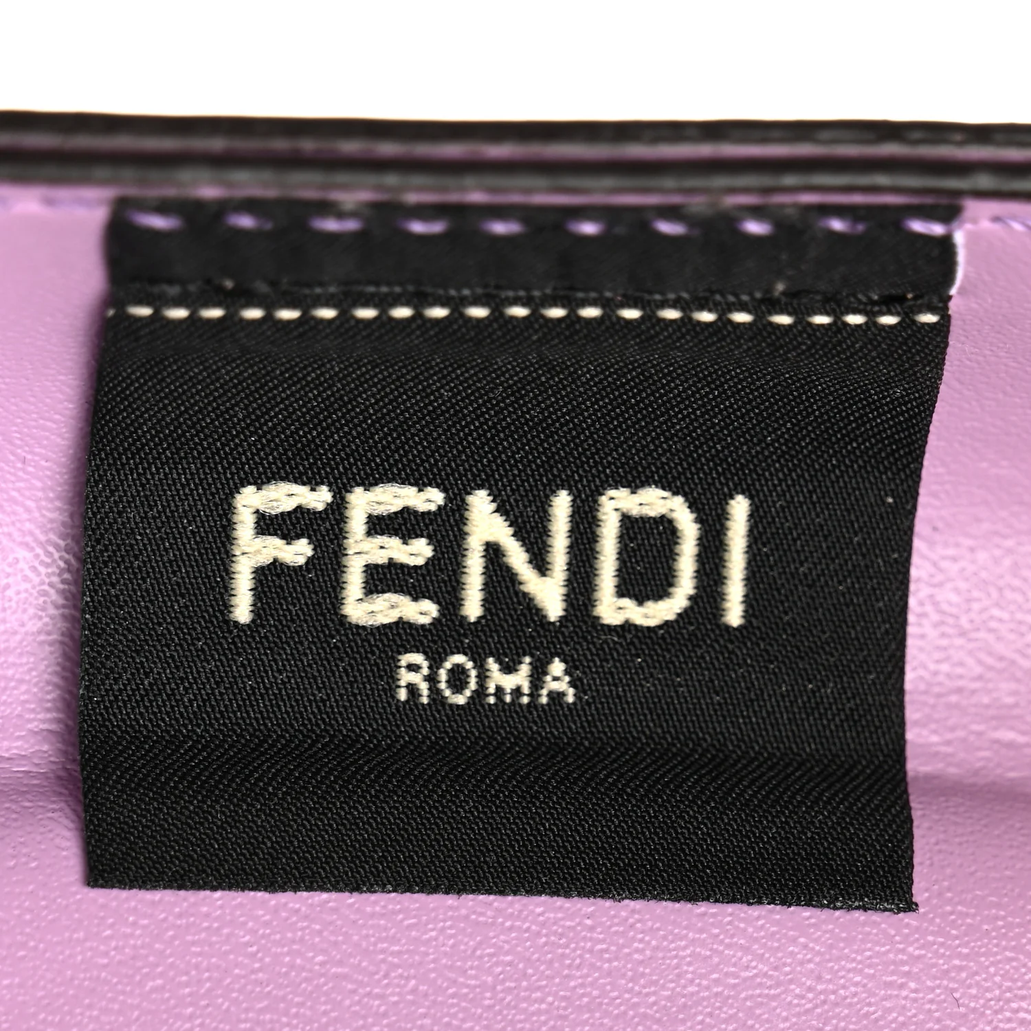 Recycled Plastic Vitello Liberty Matte Medium Fendi Basket Violetta - Image 6
