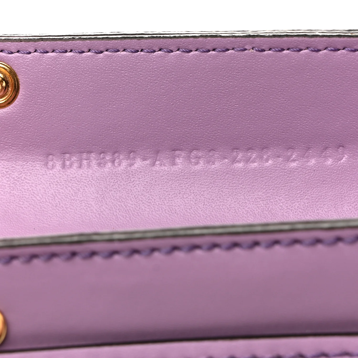Recycled Plastic Vitello Liberty Matte Medium Fendi Basket Violetta - Image 8