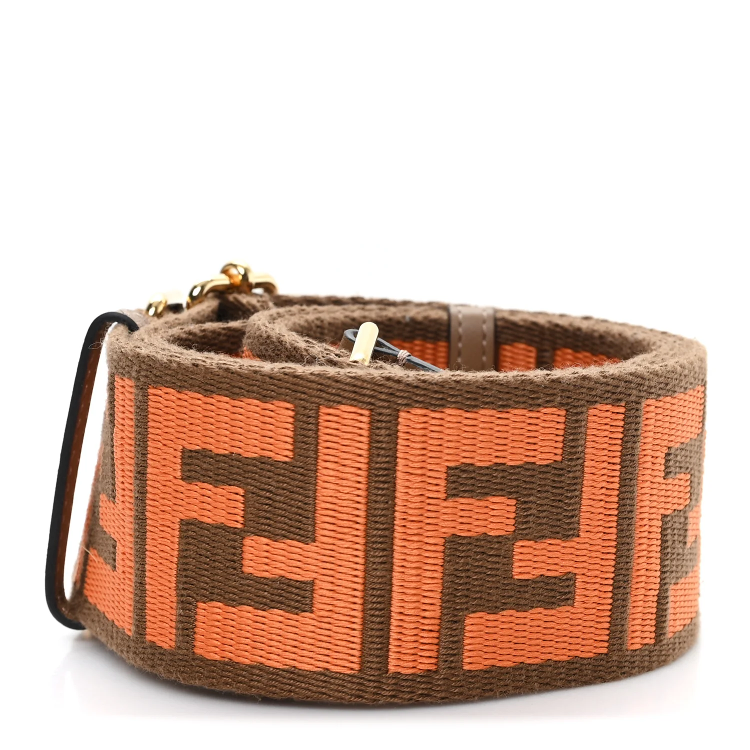 Ribbon Vitello King FF 1974 Adjustable Strap You Fango Brick Sand - Image 2