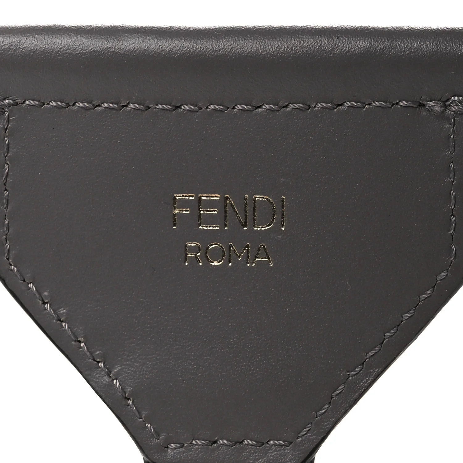 Ribbon Vitello King Logo Embossed Gingham Woven Adjustable Strap You Moon Ghiaia - Image 4