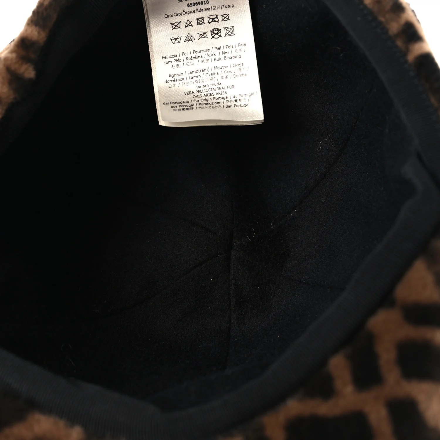 Shearling Macro FF 1974 Cap M Tobacco - Image 7