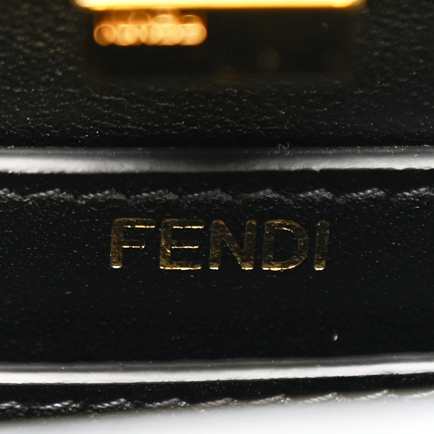 Shiny Nappa Petite Peekaboo I SEE U Satchel Black - Image 6