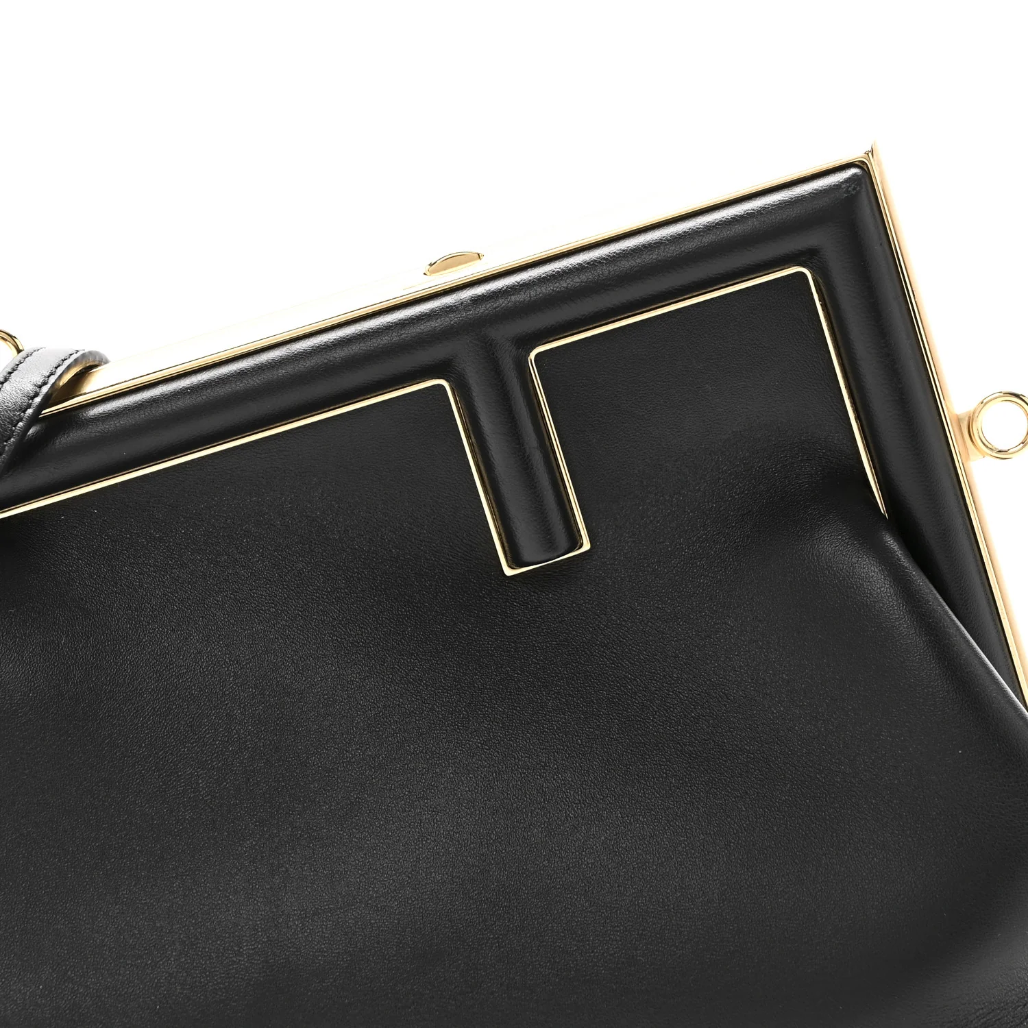 Shiny Nappa Small Fendi First Black - Image 8