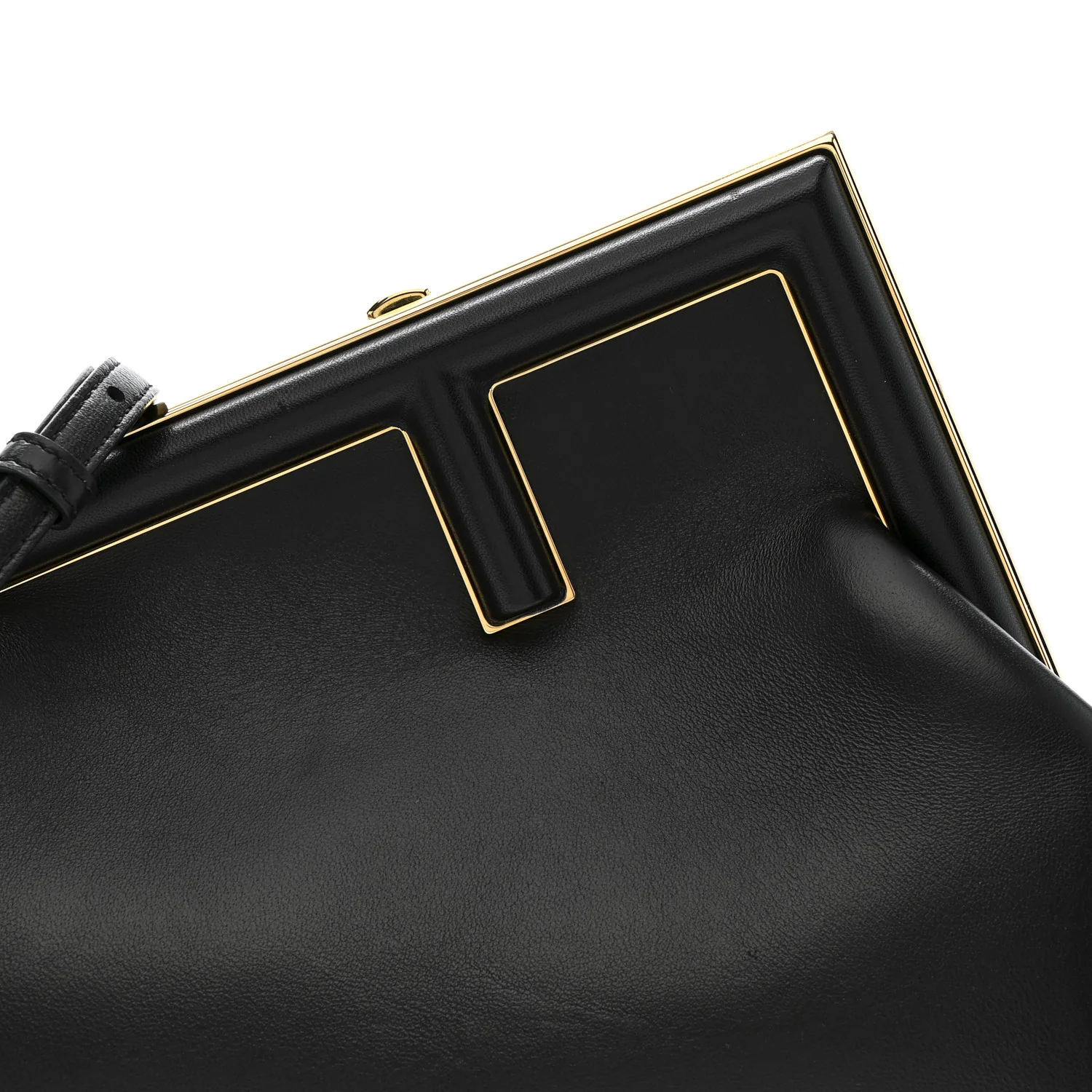 Shiny Nappa Small Fendi First Black - Image 8