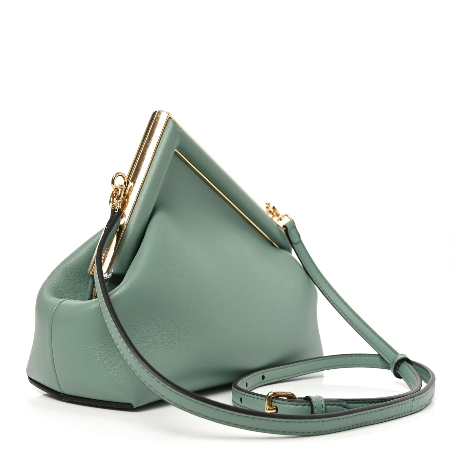 Shiny Nappa Small Fendi First Menta - Image 3
