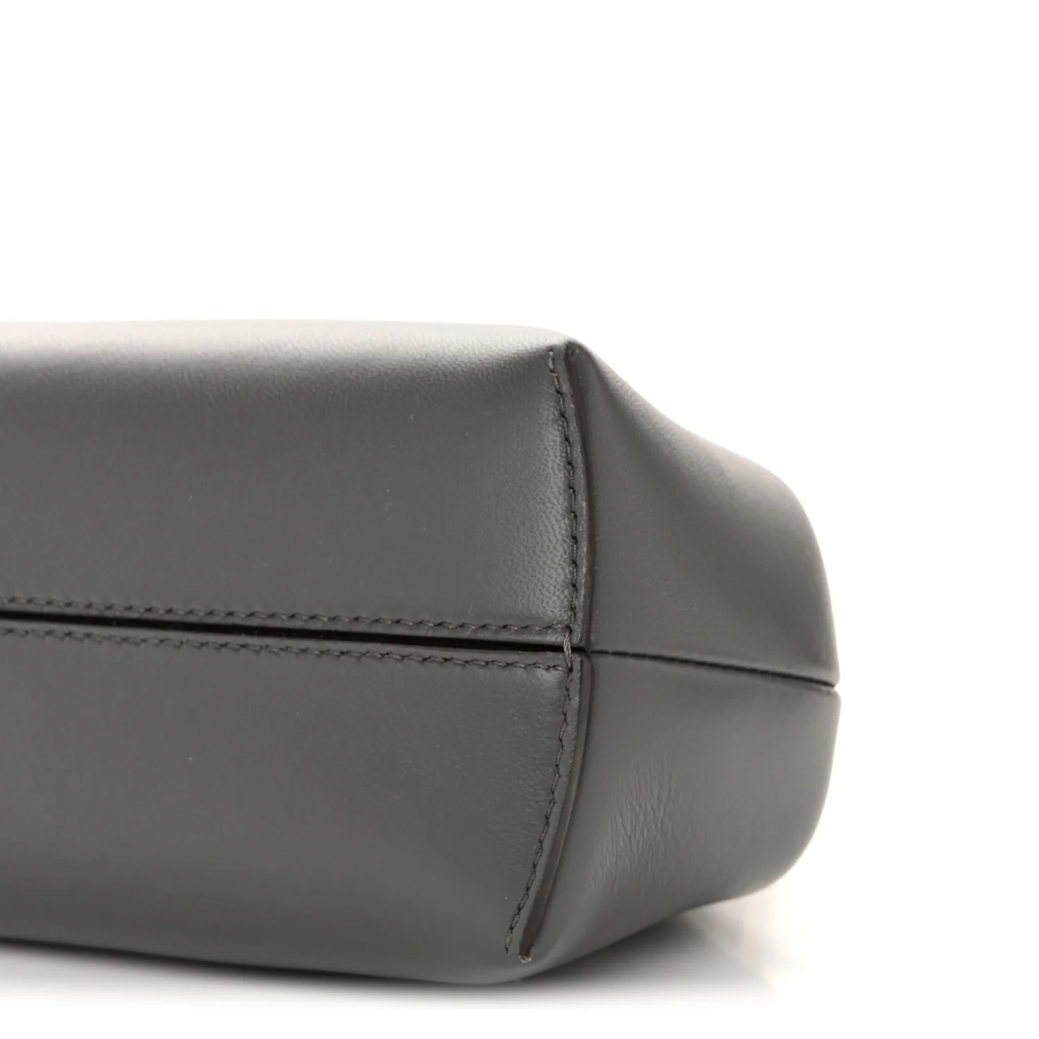 Shiny Nappa Snakeskin Small Fendi First Anthracite Asfalto - Image 10