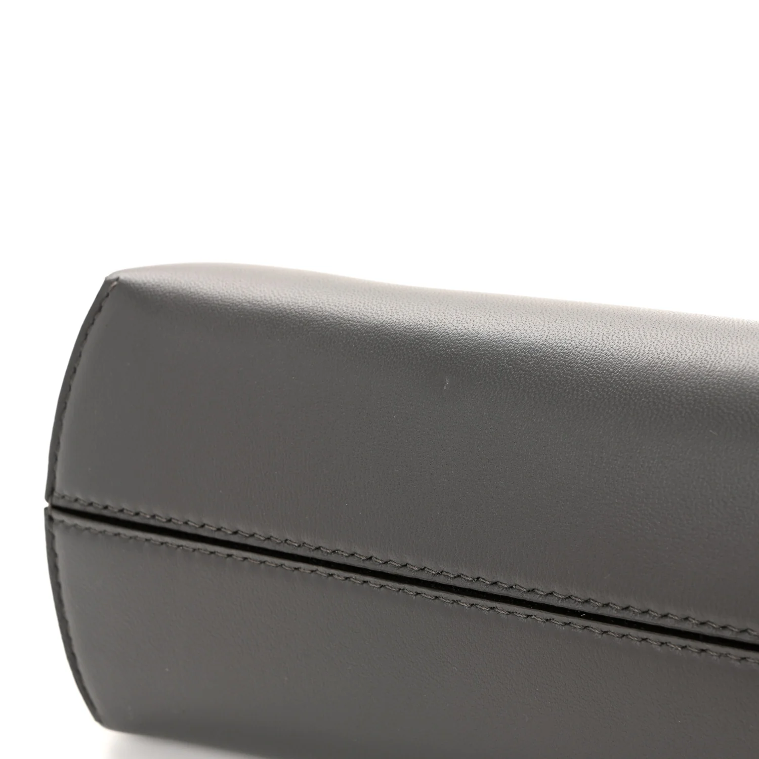 Shiny Nappa Snakeskin Small Fendi First Anthracite Asfalto - Image 11