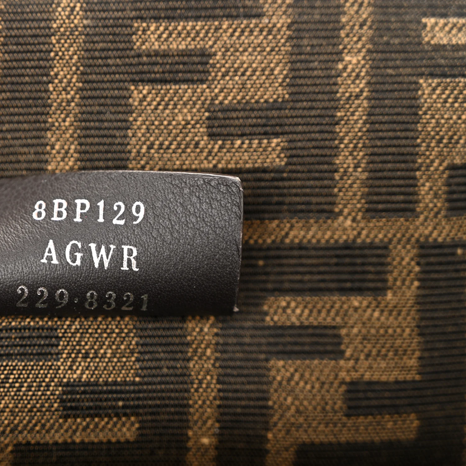 Shiny Nappa Snakeskin Small Fendi First Anthracite Asfalto - Image 7