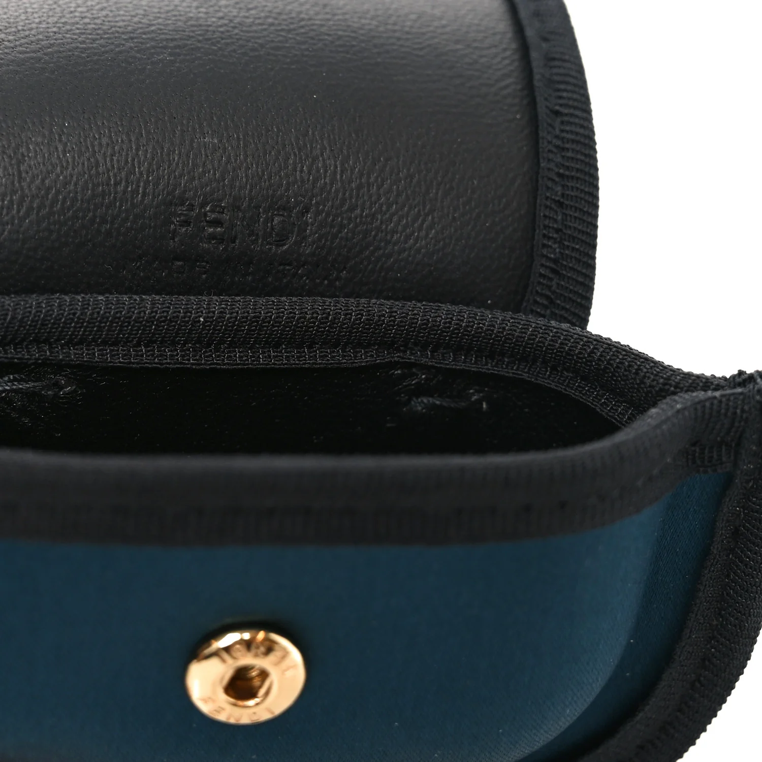 Silk Satin Pico Baguette Charm Blue Velvet Black - Image 5