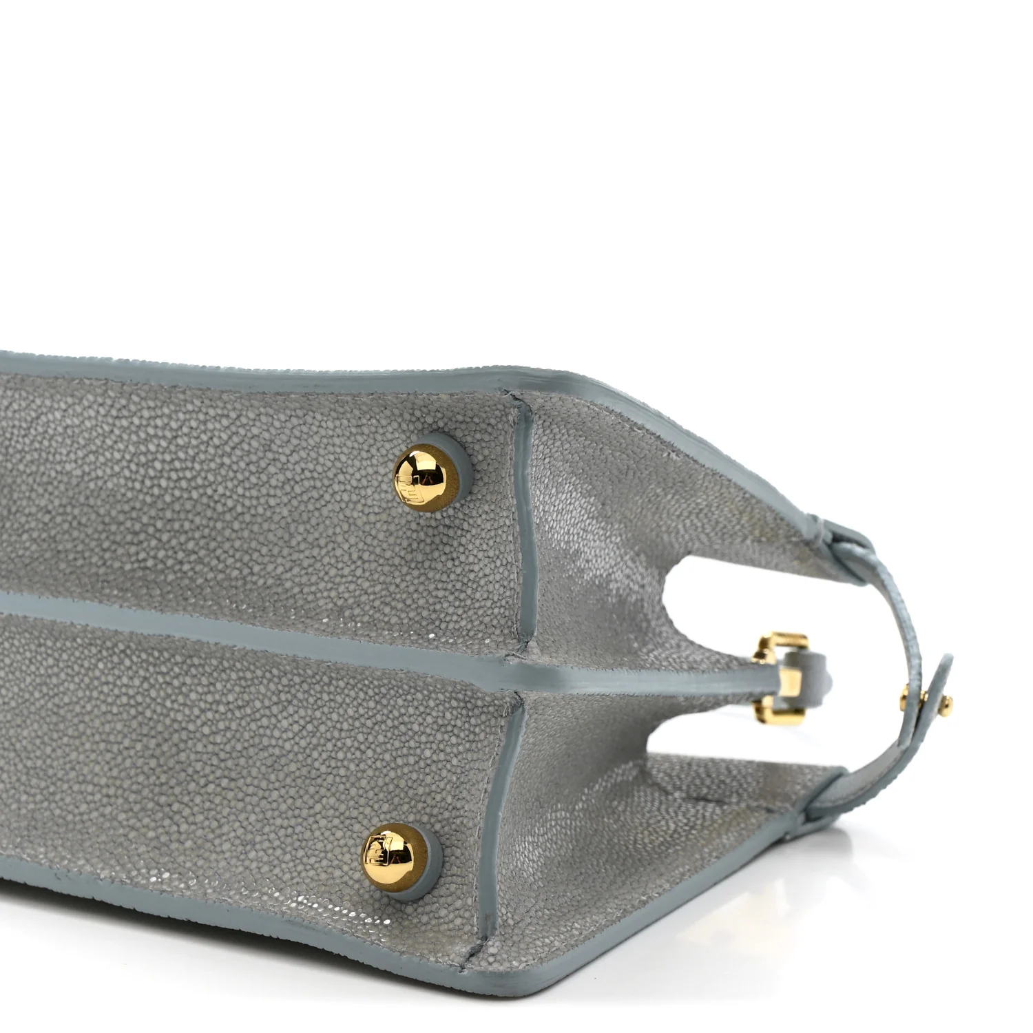 Stingray Shiny Nappa Petite Peekaboo I SEE U Satchel Anice - Image 12