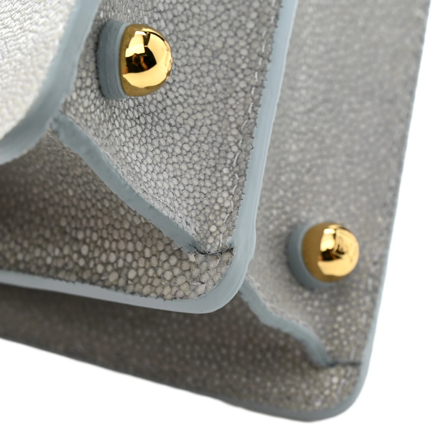 Stingray Shiny Nappa Petite Peekaboo I SEE U Satchel Anice - Image 13