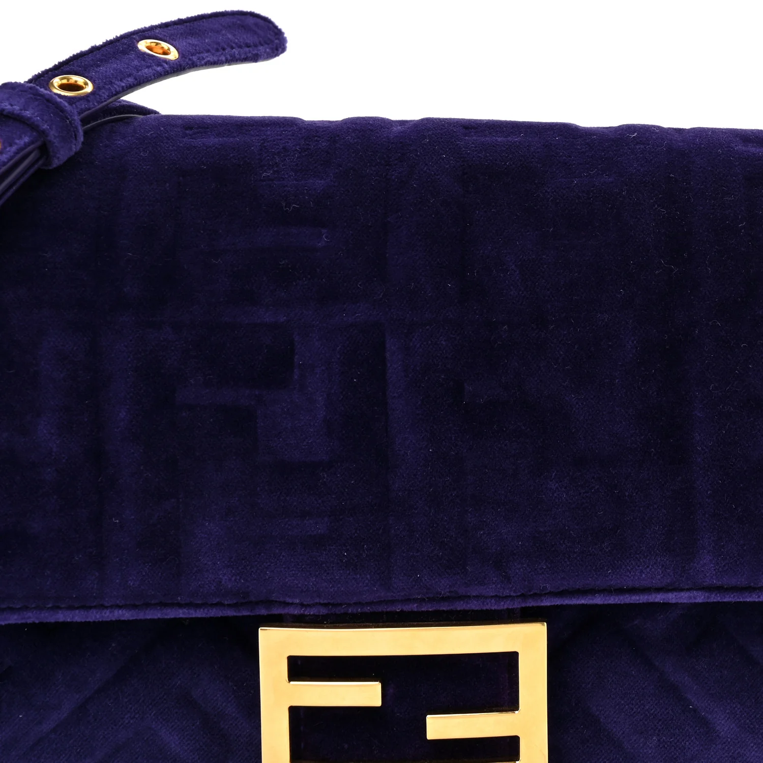 Velvet FF Embossed Baguette Viola Plus - Image 8
