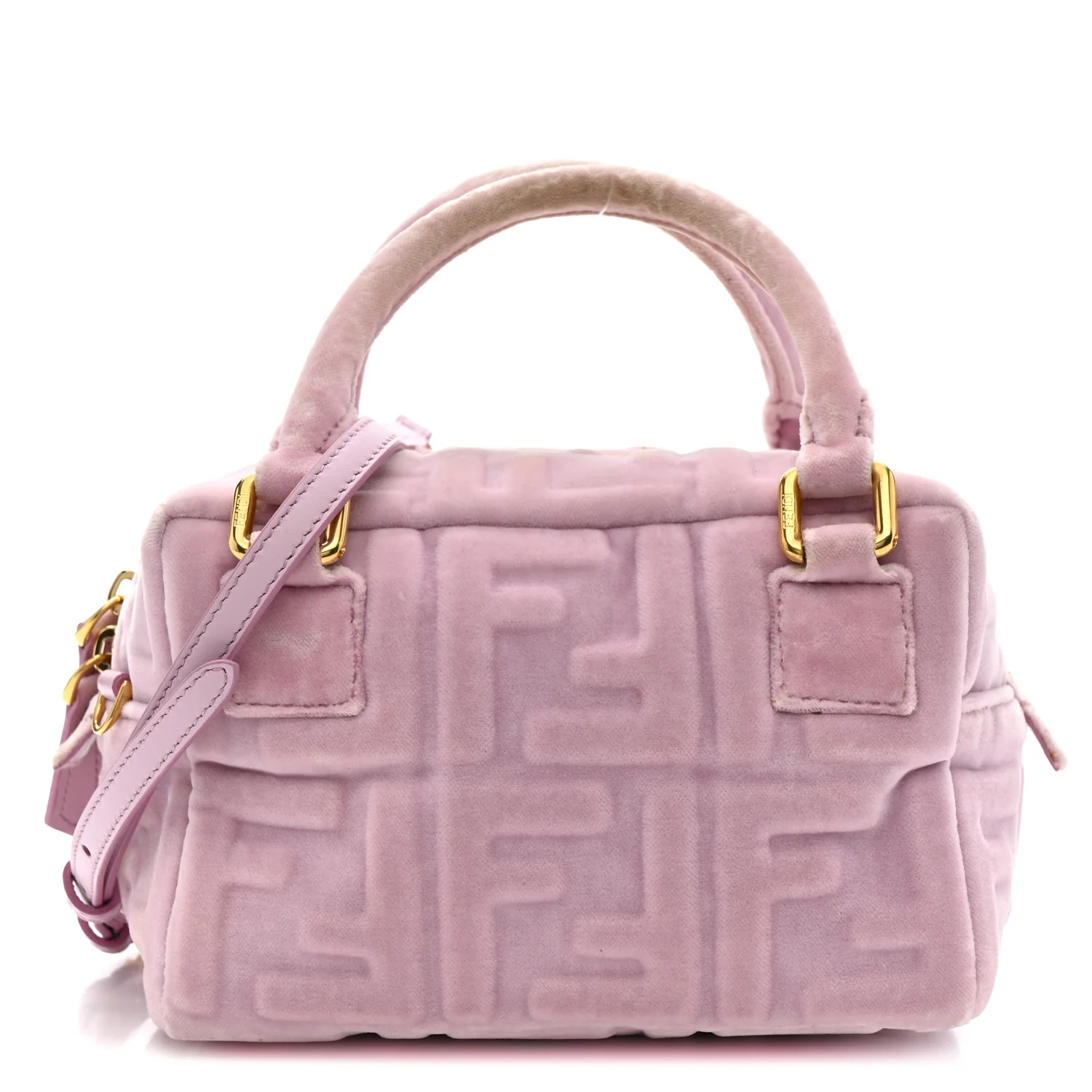 Velvet FF Embossed Mini Boston Box Rose Confetto