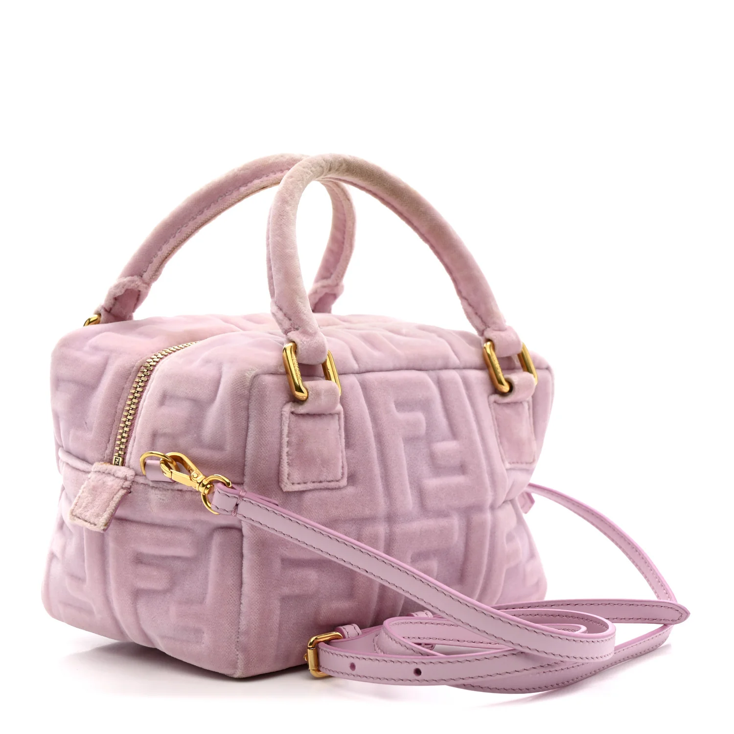 Velvet FF Embossed Mini Boston Box Rose Confetto - Image 3