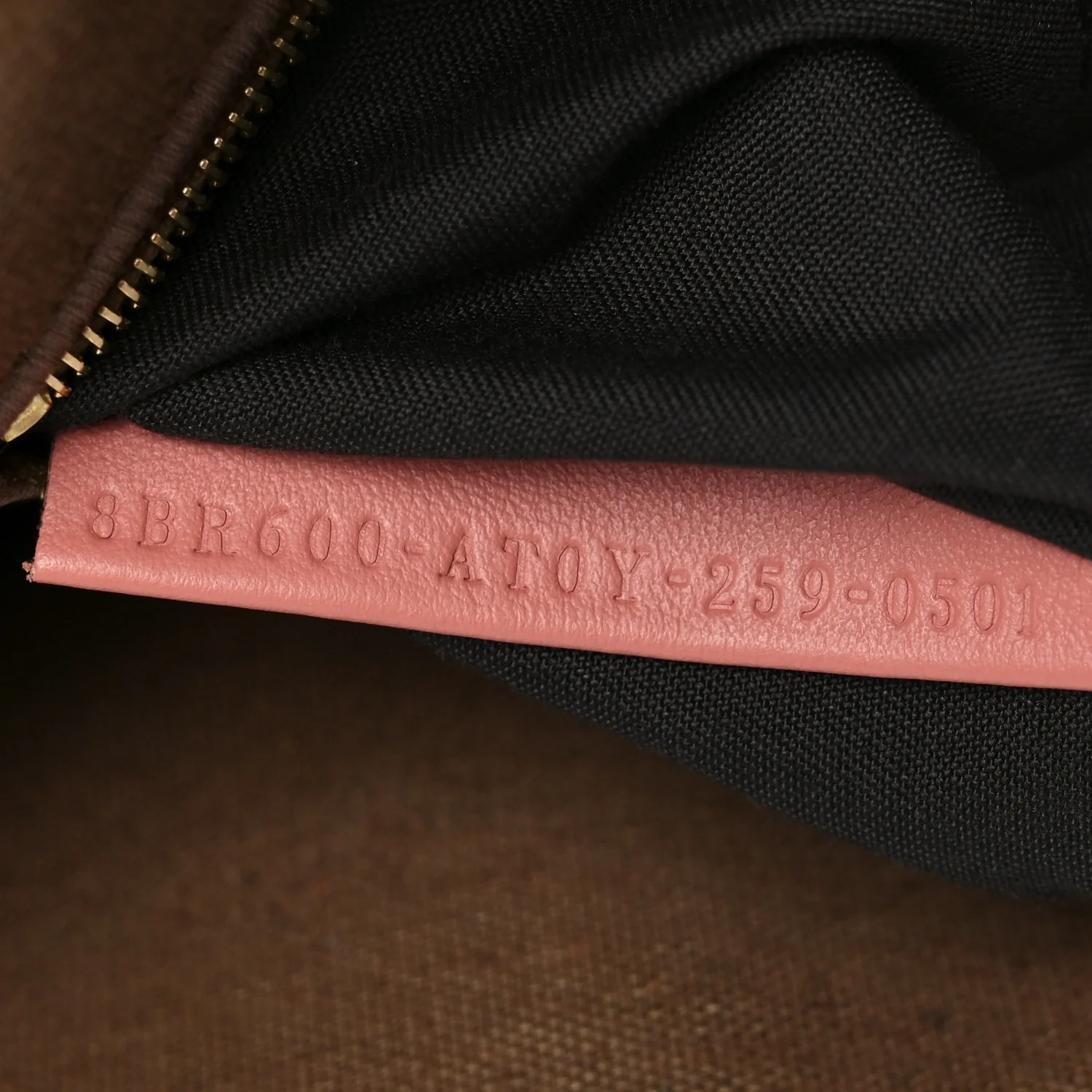 Velvet Jacquard Crystal FF Baguette Macaron - Image 7