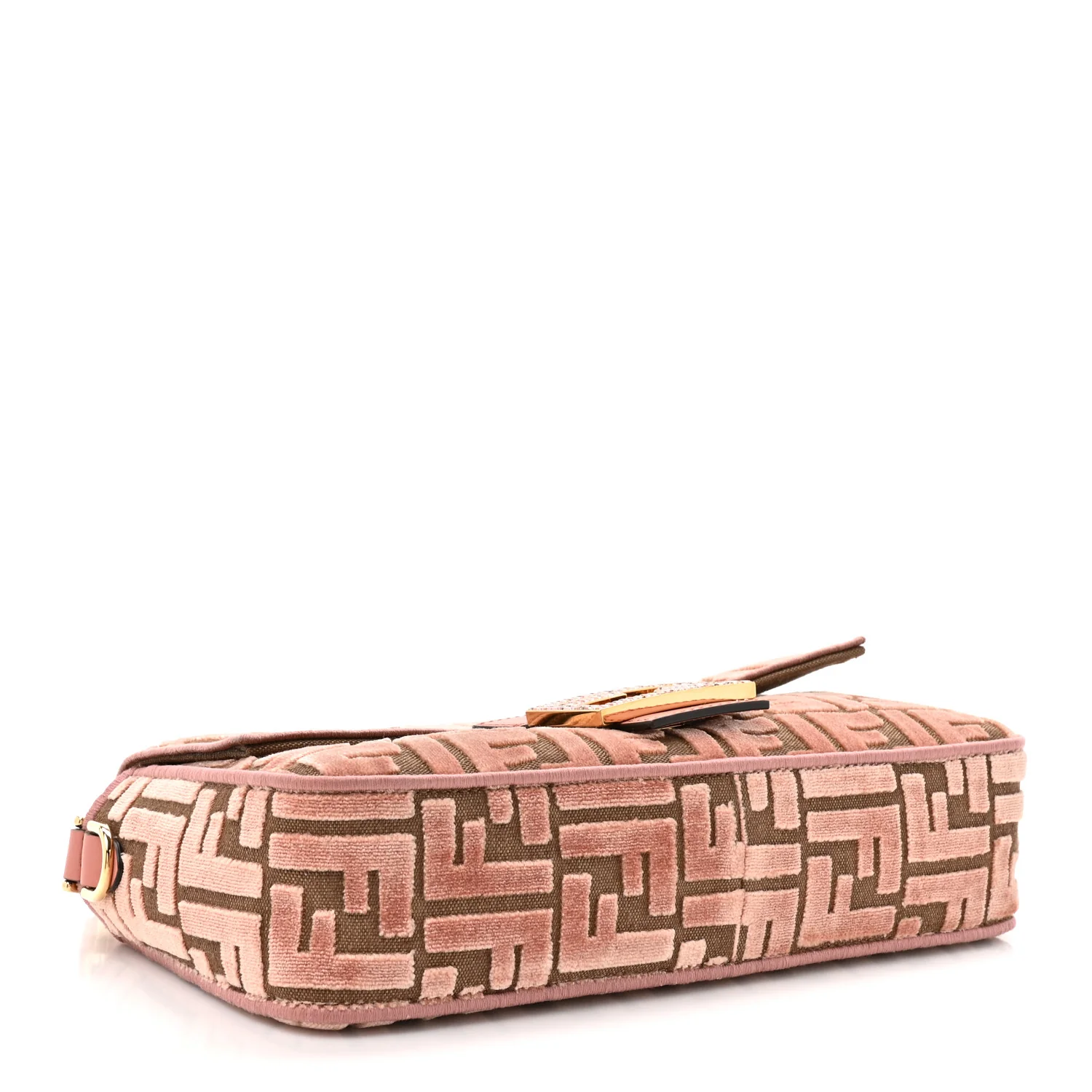 Velvet Jacquard Crystal FF Baguette Macaron - Image 4